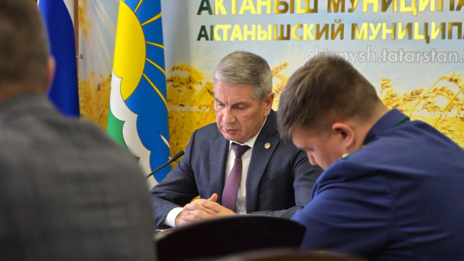 Актаныш районында кече һәм урта бизнеска ярдәм