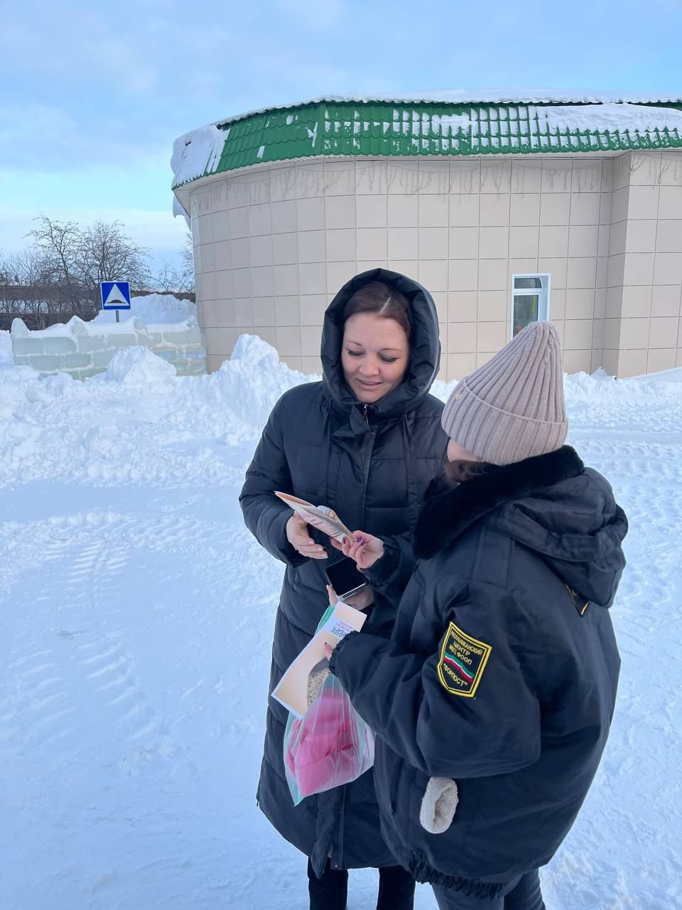 «Форпост» активистлары Ленинград блокадасы өзүнең 80 еллыгына багышланган акция уздырды