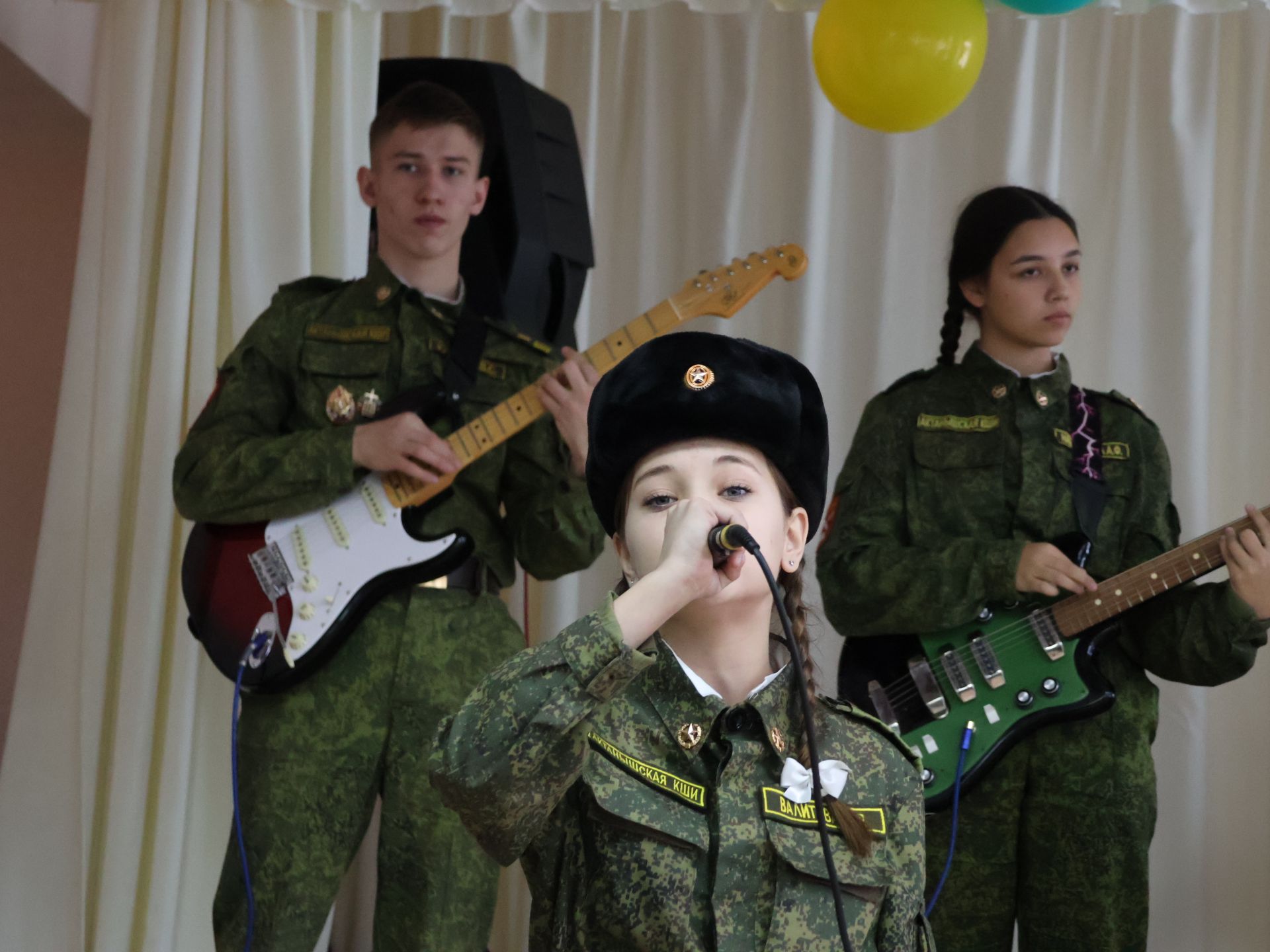 Хәсән Заманов исемендәге кадет мәктәбе «БлагоДарение» фонды белән төбәкара көрәш ярышы оештырды (фотолар)