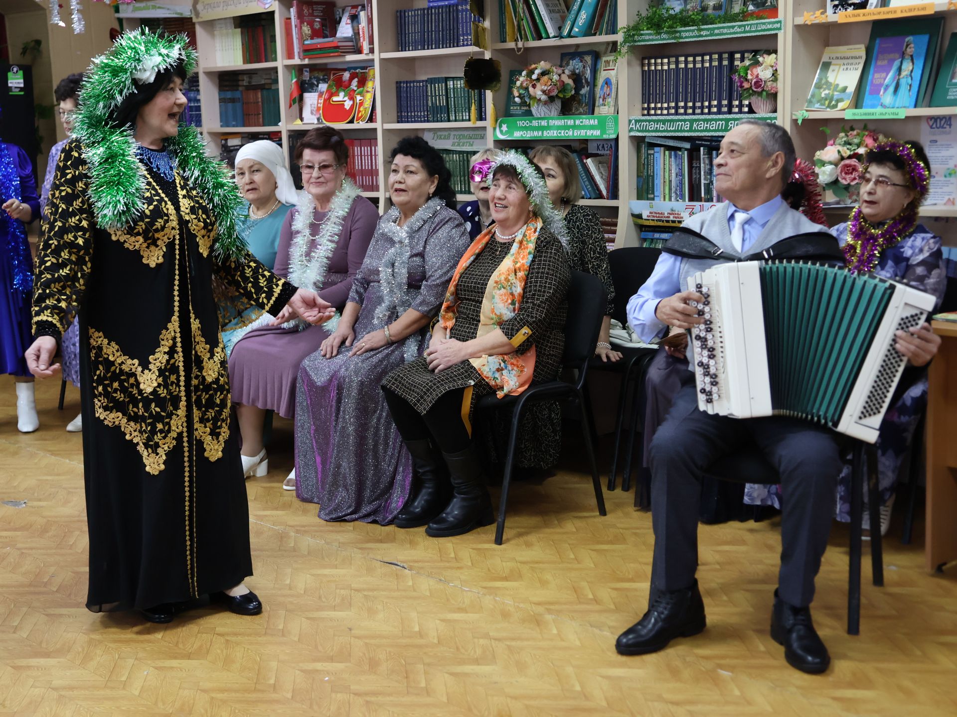 Актаныш районы ветераннарының Яңа ел бәйрәме узды