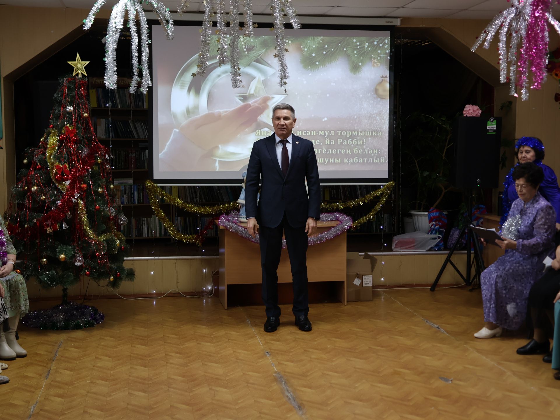 Актаныш районы ветераннарының Яңа ел бәйрәме узды