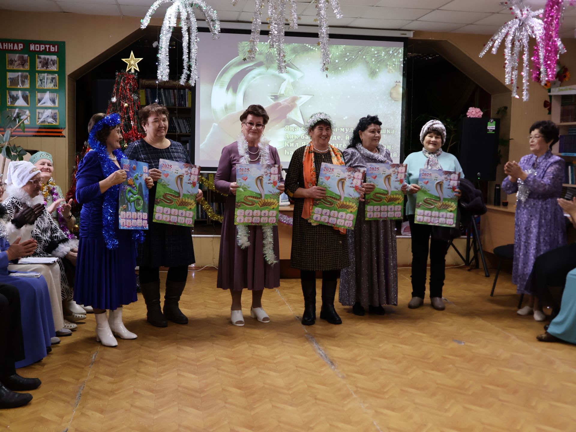 Актаныш районы ветераннарының Яңа ел бәйрәме узды
