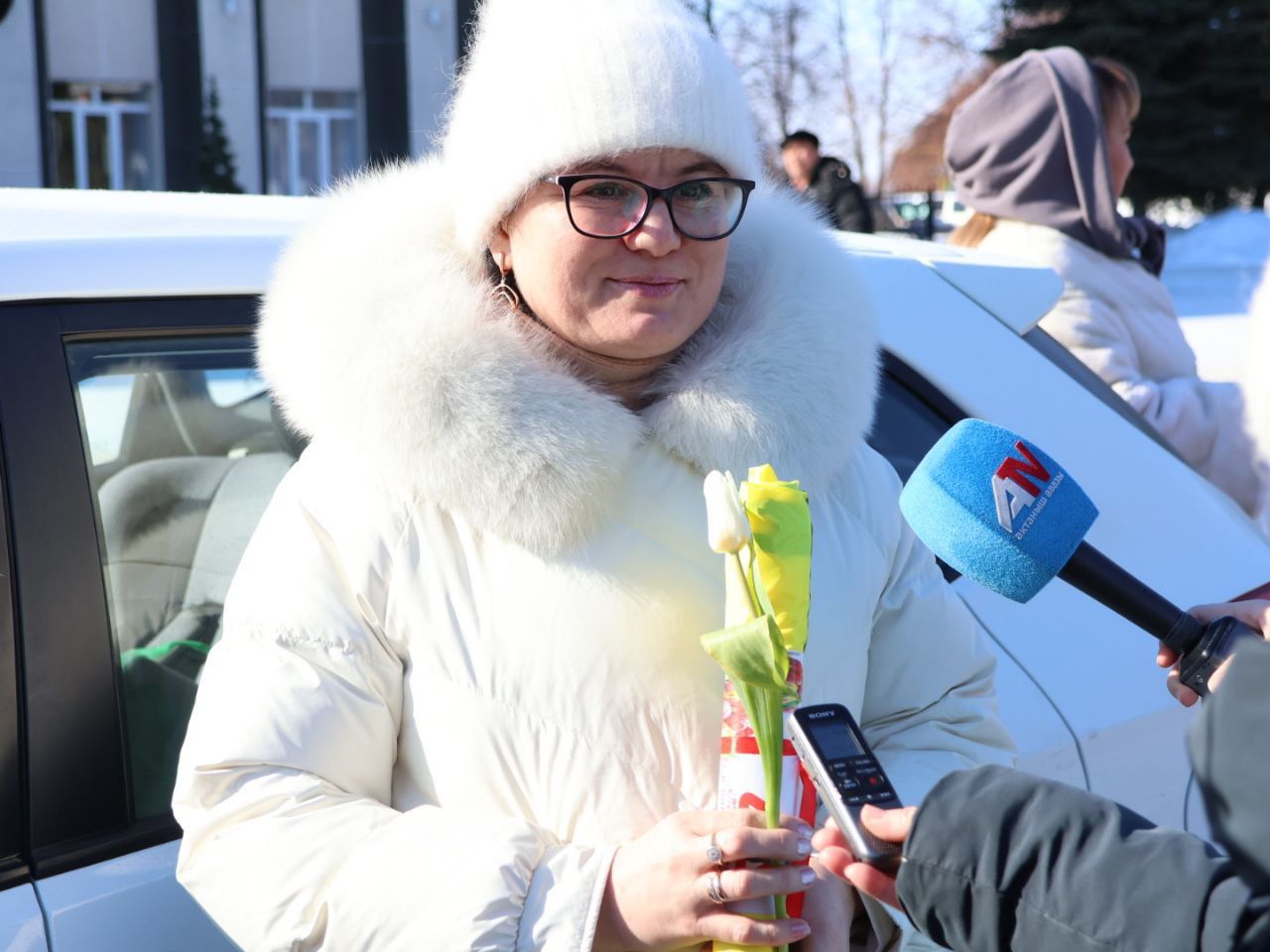 ЮХИДИ хезмәткәрләре районыбызның автоледиларын бәйрәм белән котлады