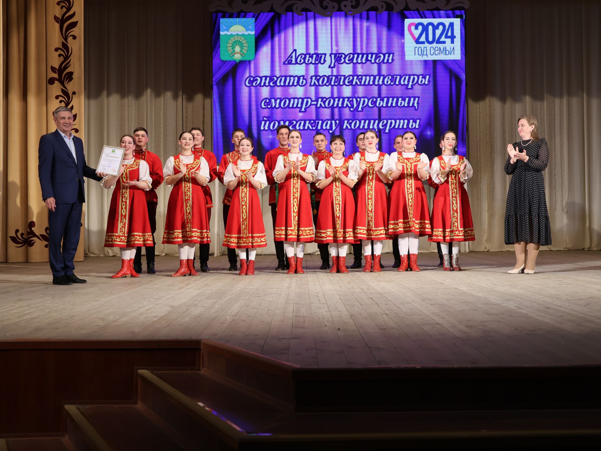 Район үзешчән сәнгать коллективлары смотрының Гран-приена Пучы мәдәният йорты коллективы лаек булды (фотолар)