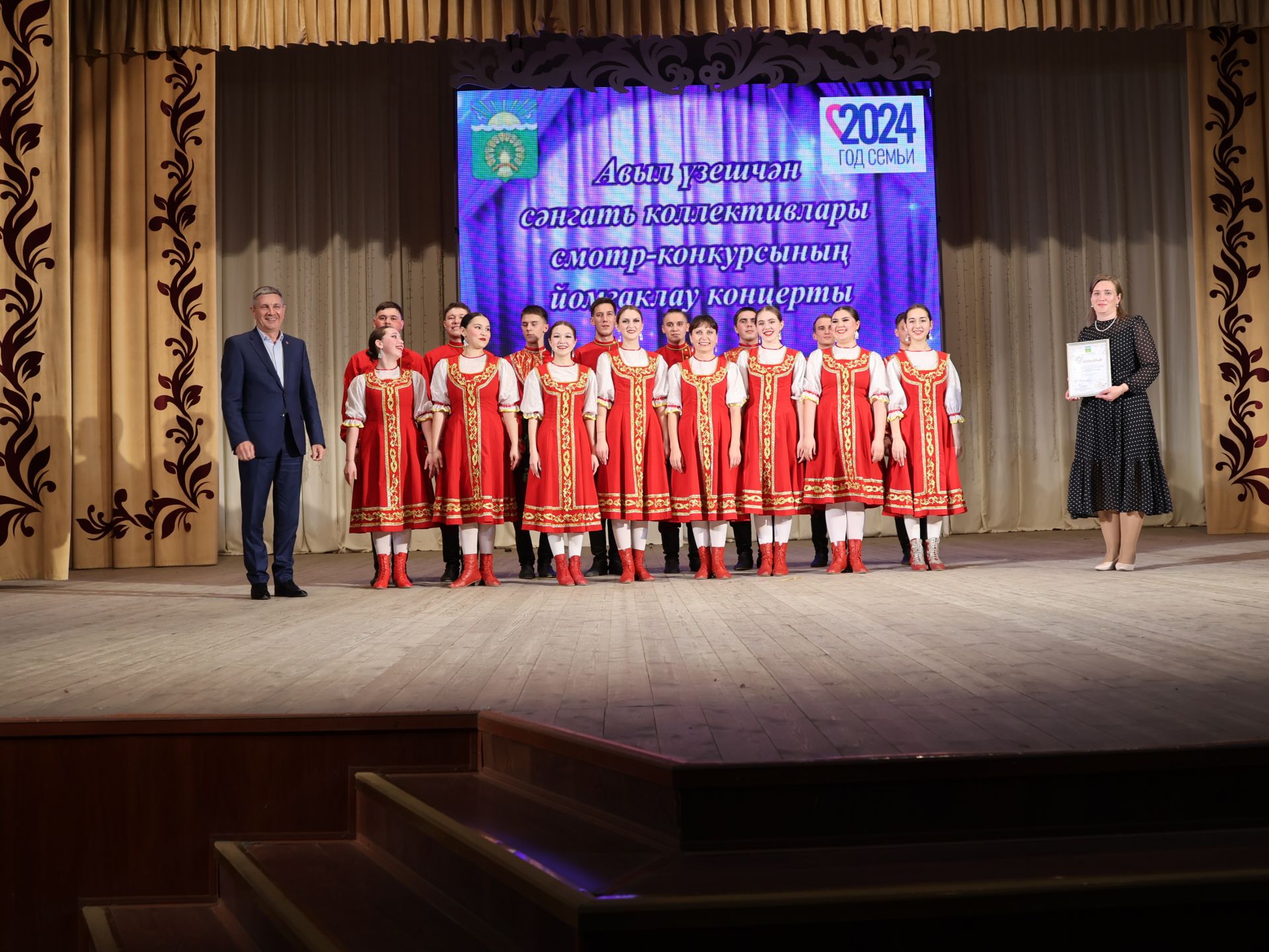 Район үзешчән сәнгать коллективлары смотрының Гран-приена Пучы мәдәният йорты коллективы лаек булды (фотолар)