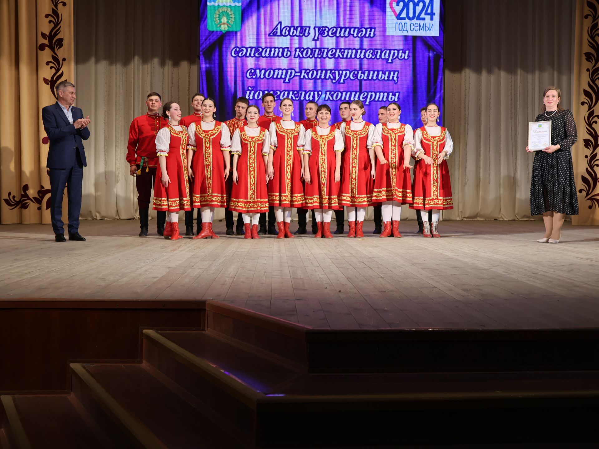 Район үзешчән сәнгать коллективлары смотрының Гран-приена Пучы мәдәният йорты коллективы лаек булды (фотолар)