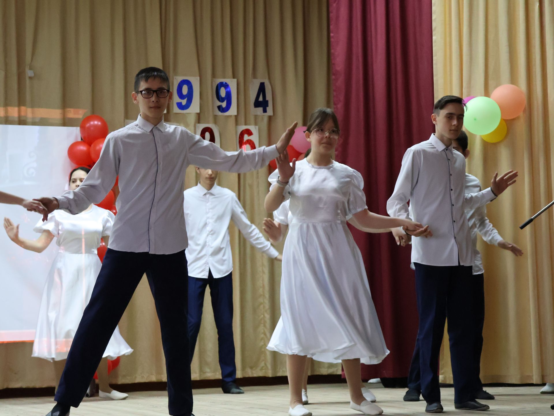 Бөек Җиңүнең 79 еллыгын каршылап: Чуракай мәктәбе коллективы патриотик чара уздырды