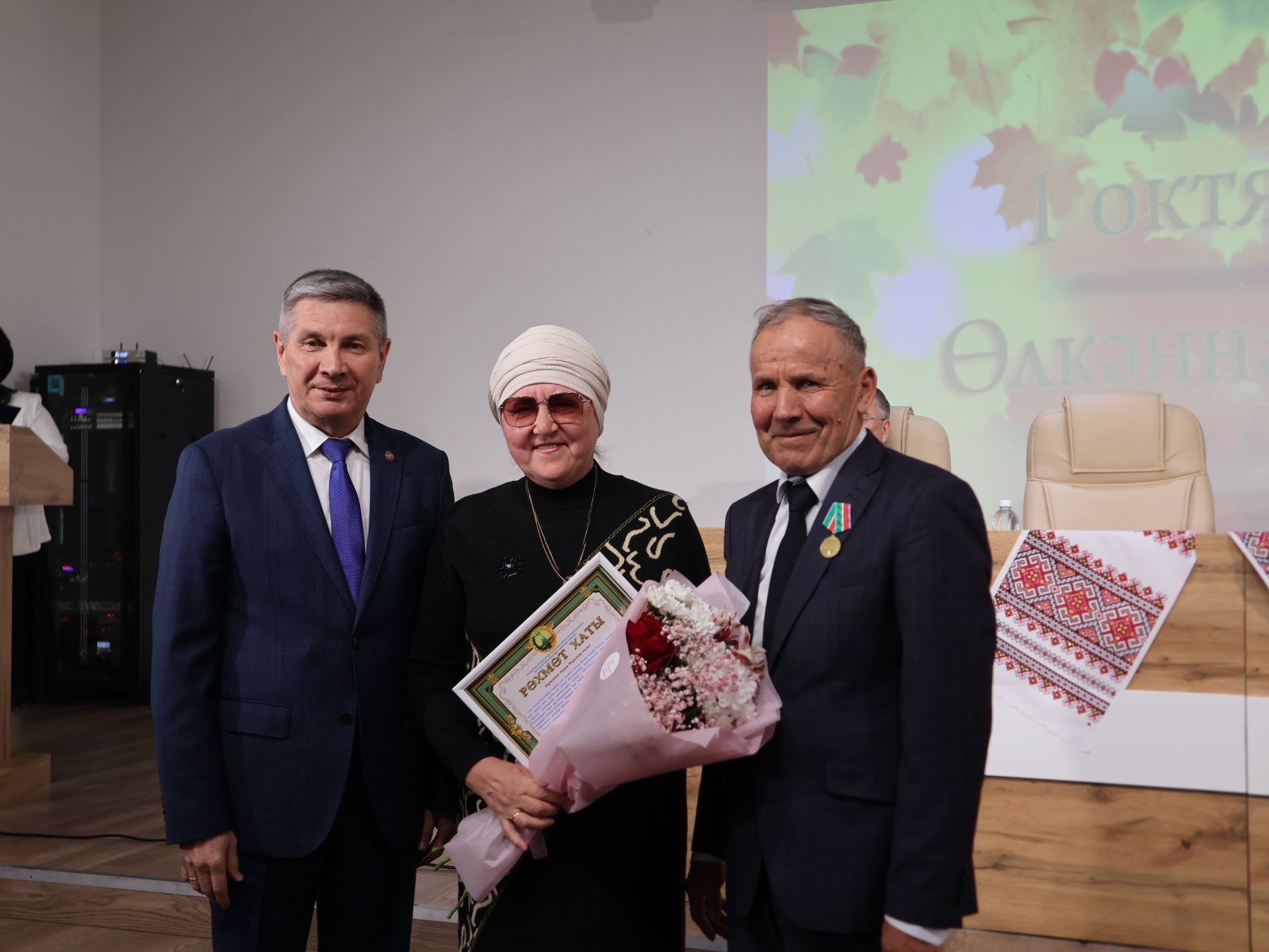 Актаныш районы үсешенә лаеклы өлеш керткән ветераннарыбыз хөрмәтләнде