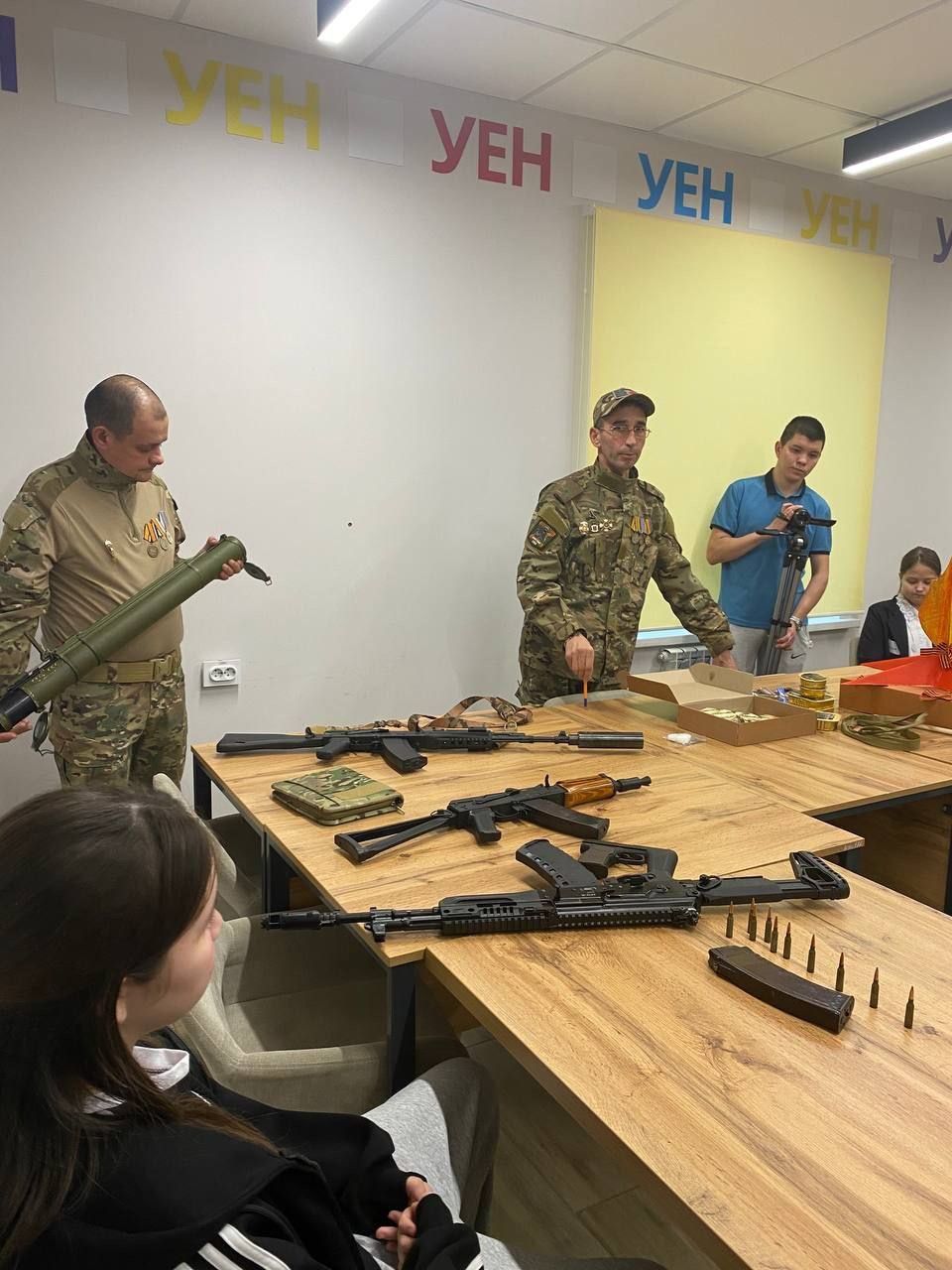 Махсус хәрби операциядә катнашучыларның балаларына һәм аларның гаиләләренә ярдәм иттеләр
