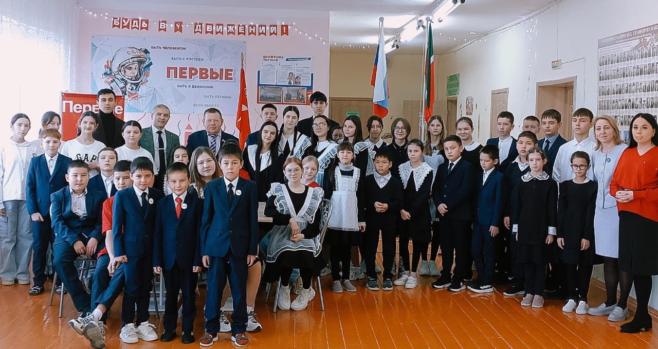 Иске Байсар мәктәбендә «Алдынгылар хәрәкәте»нең җирле штабы ачылды