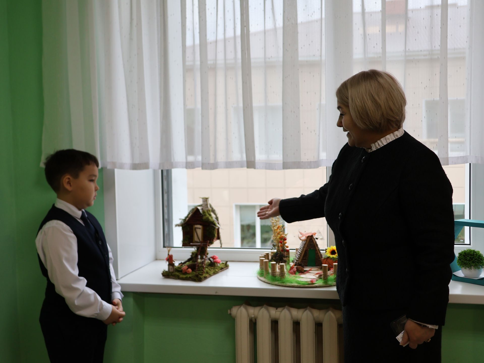 Актанышның икенче санлы мәктәбе әтиләрнең һөнәрмәнлеген күрсәтте