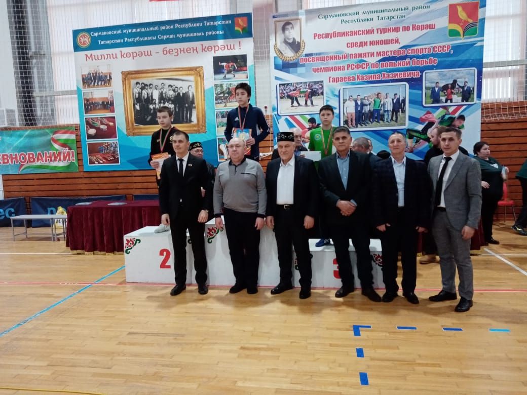 Актаныш көрәшчеләре Сарманнан җиңеп кайтты