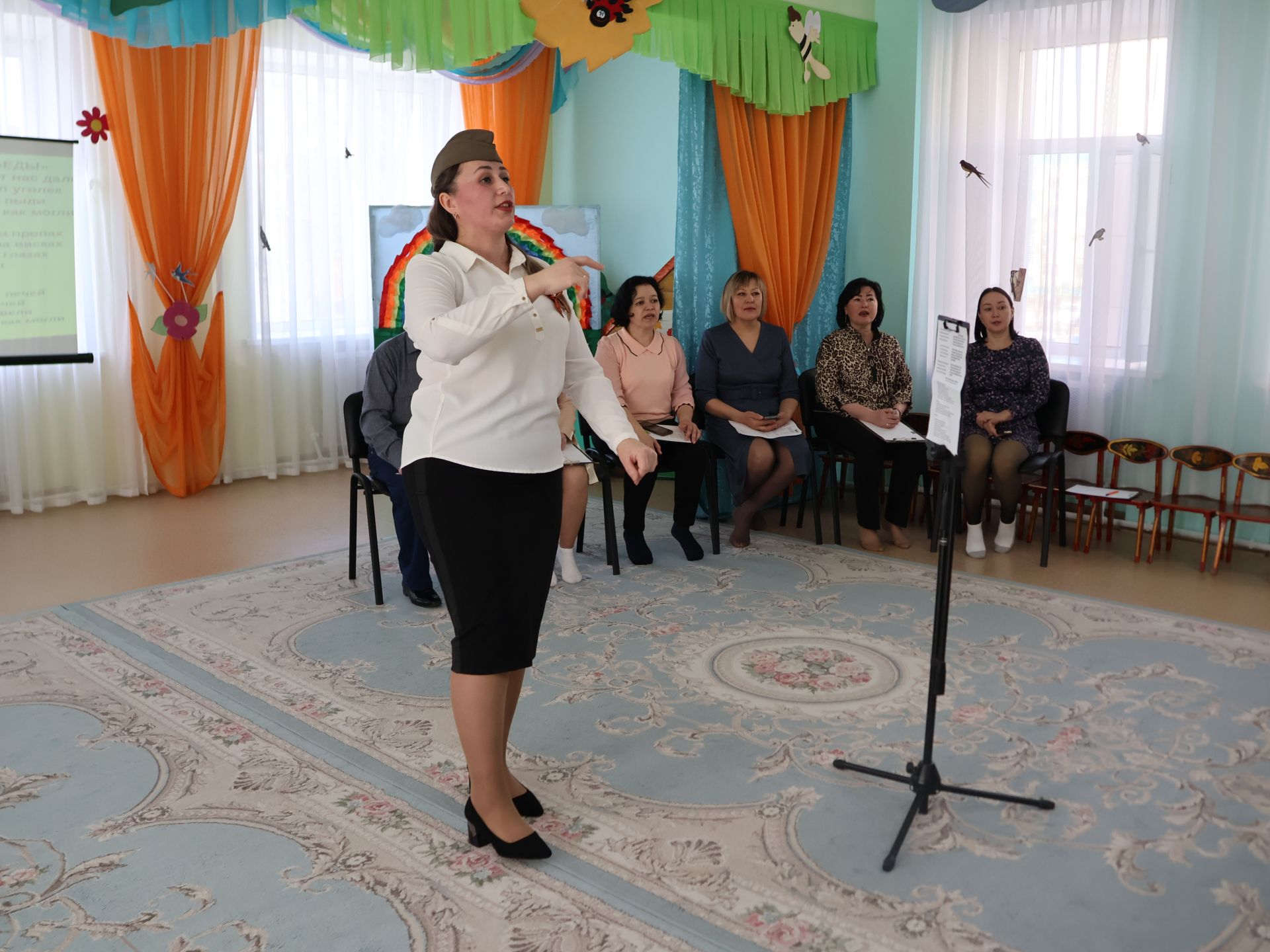 «Җиңү җырын җырлый Актаныш» хор конкурсын «Алтынчәч» балалар бакчасы башлап җибәрде