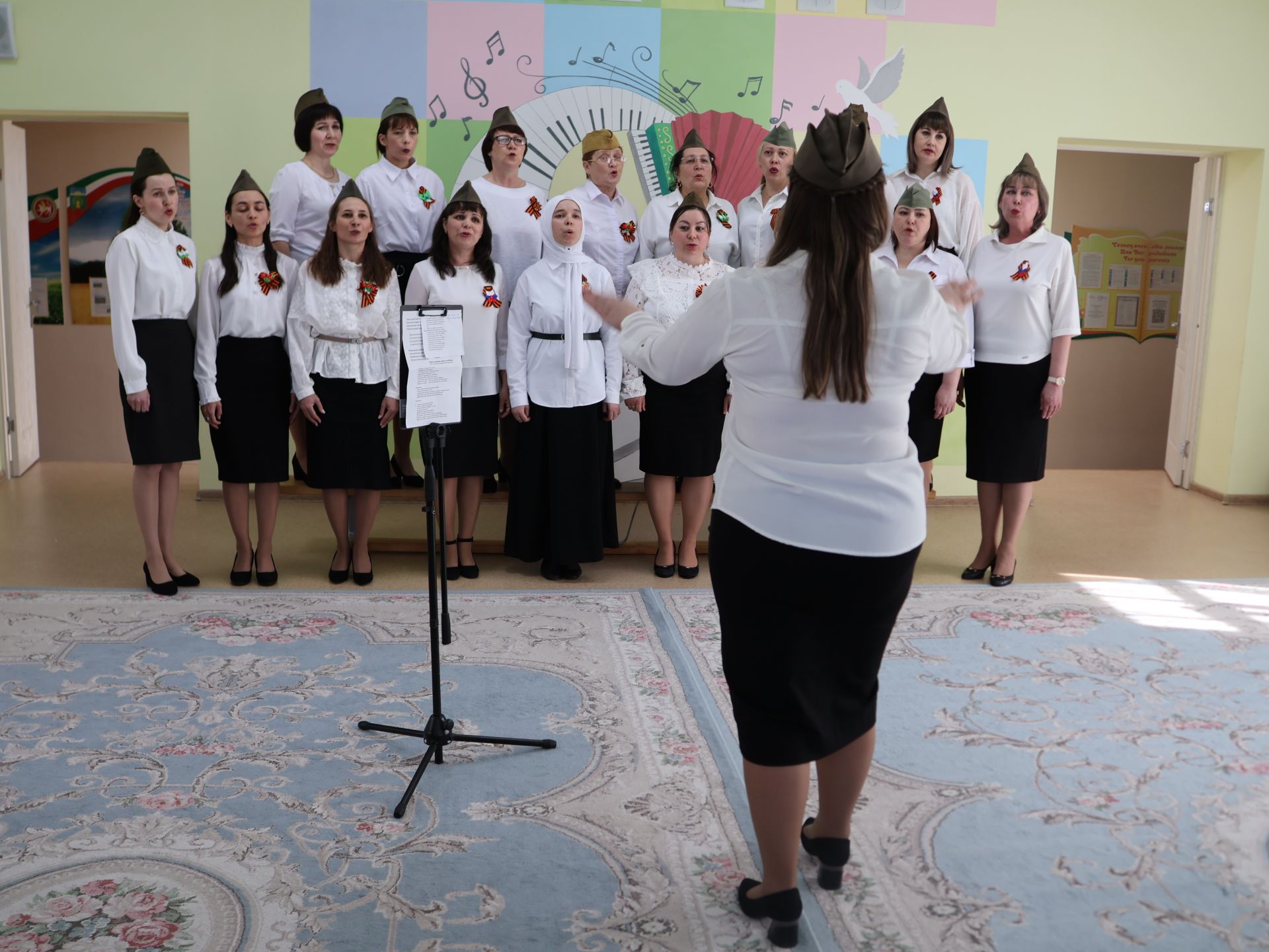 «Җиңү җырын җырлый Актаныш» хор конкурсын «Алтынчәч» балалар бакчасы башлап җибәрде