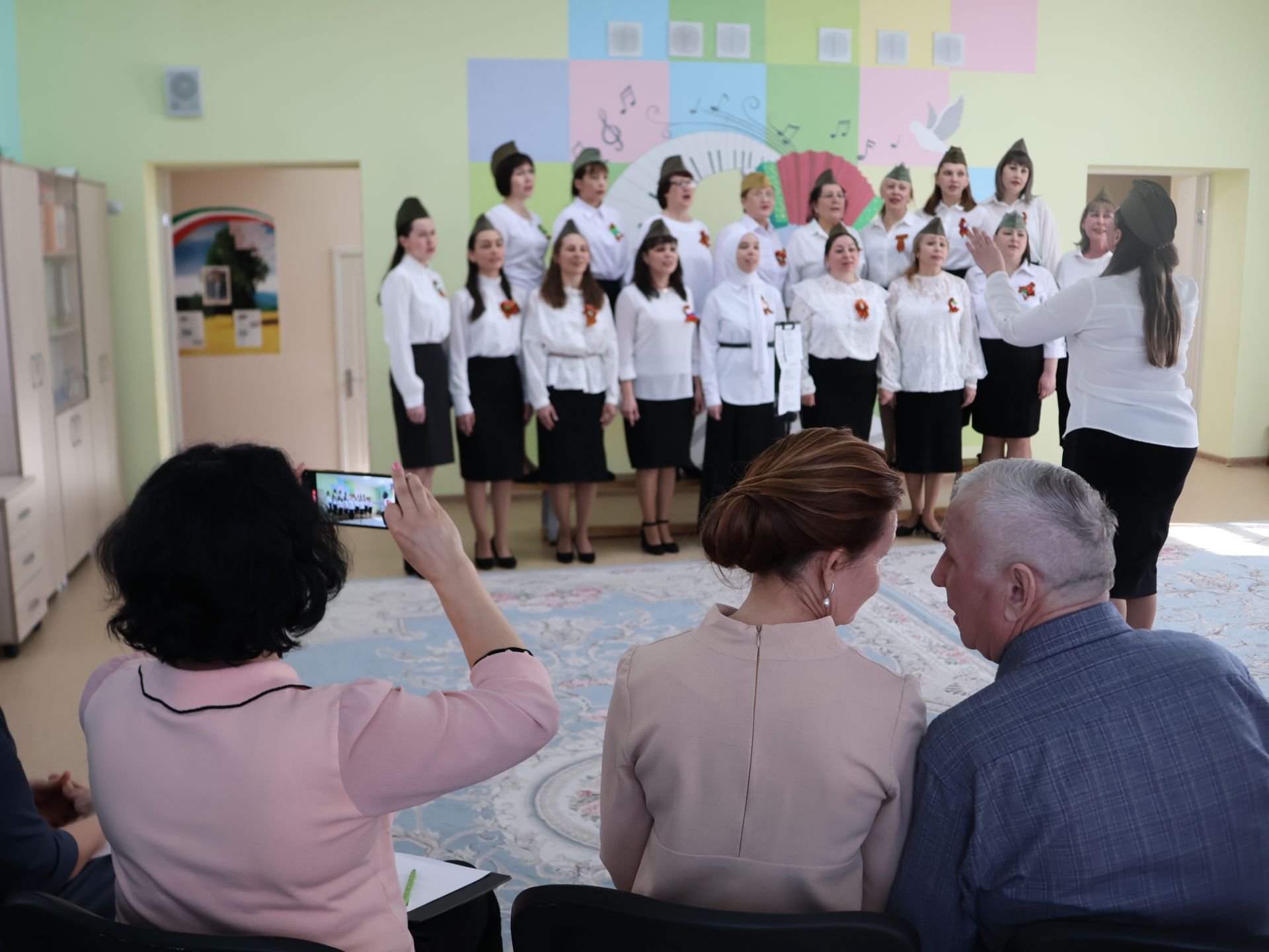 «Җиңү җырын җырлый Актаныш» хор конкурсын «Алтынчәч» балалар бакчасы башлап җибәрде