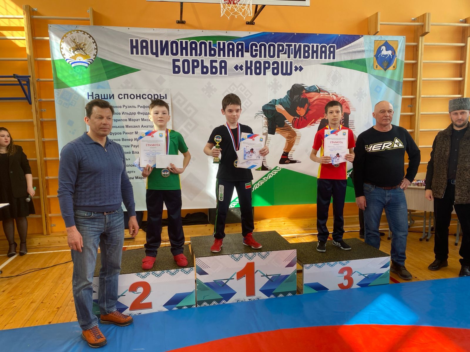 Актаныш көрәшчеләре Башкортостанда көрәш буенча республика турниры призерлары булдылар