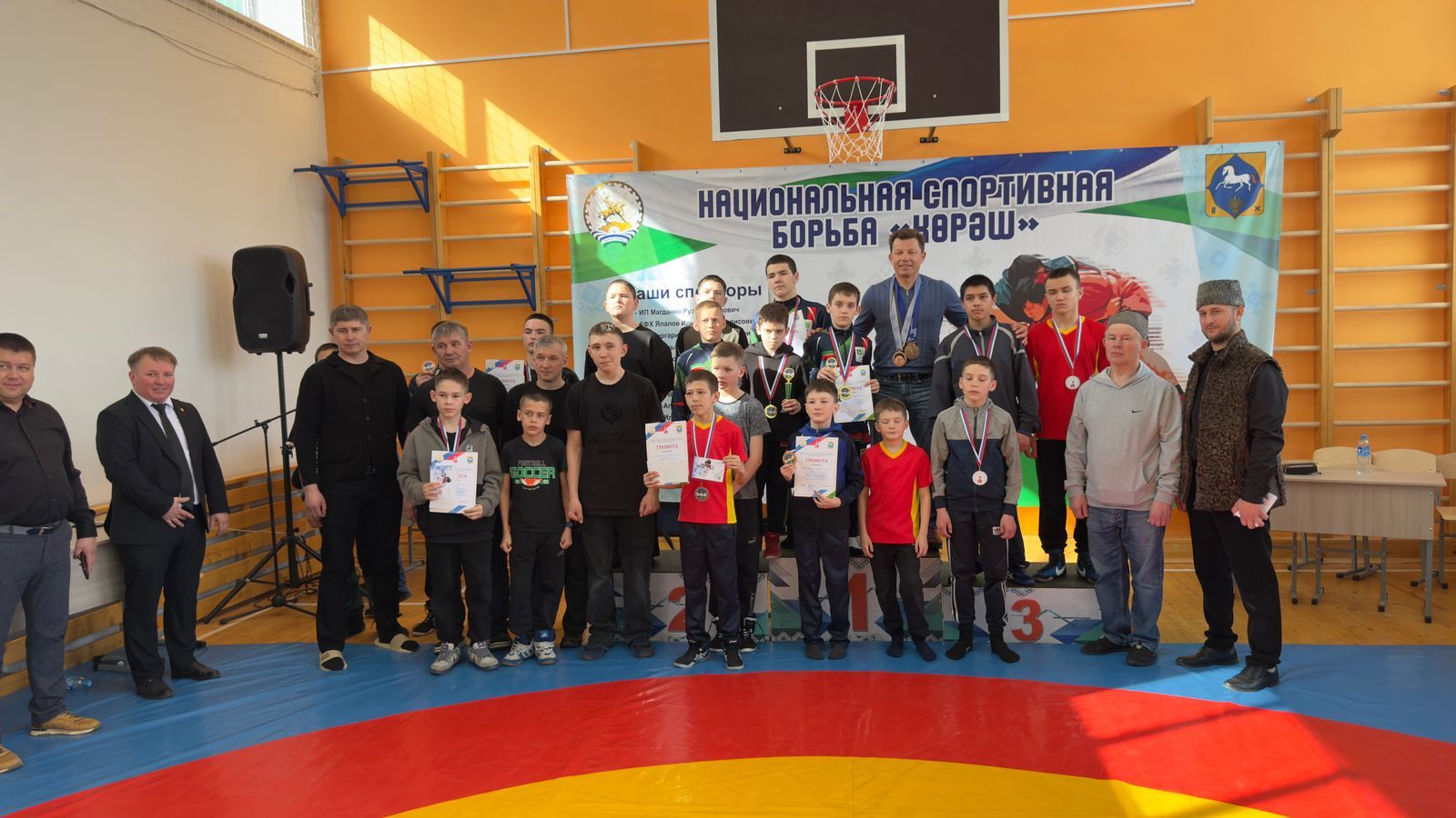 Актаныш көрәшчеләре Башкортостанда көрәш буенча республика турниры призерлары булдылар