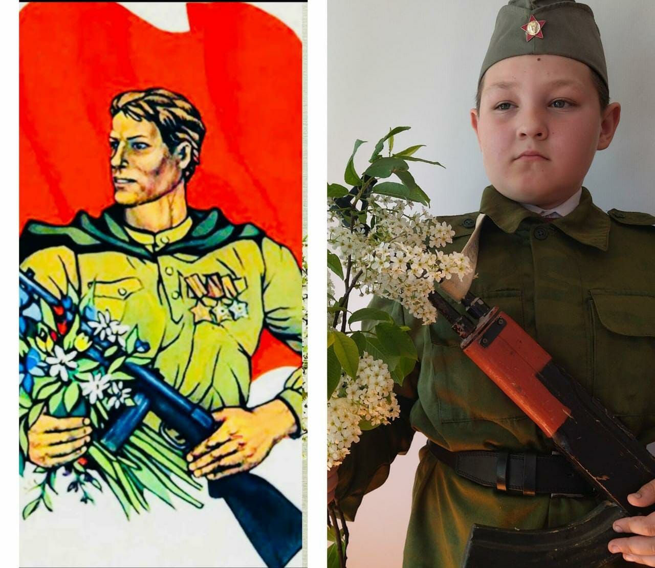Бөек Җиңүгә 80: Яңартылган ретро открыткалар