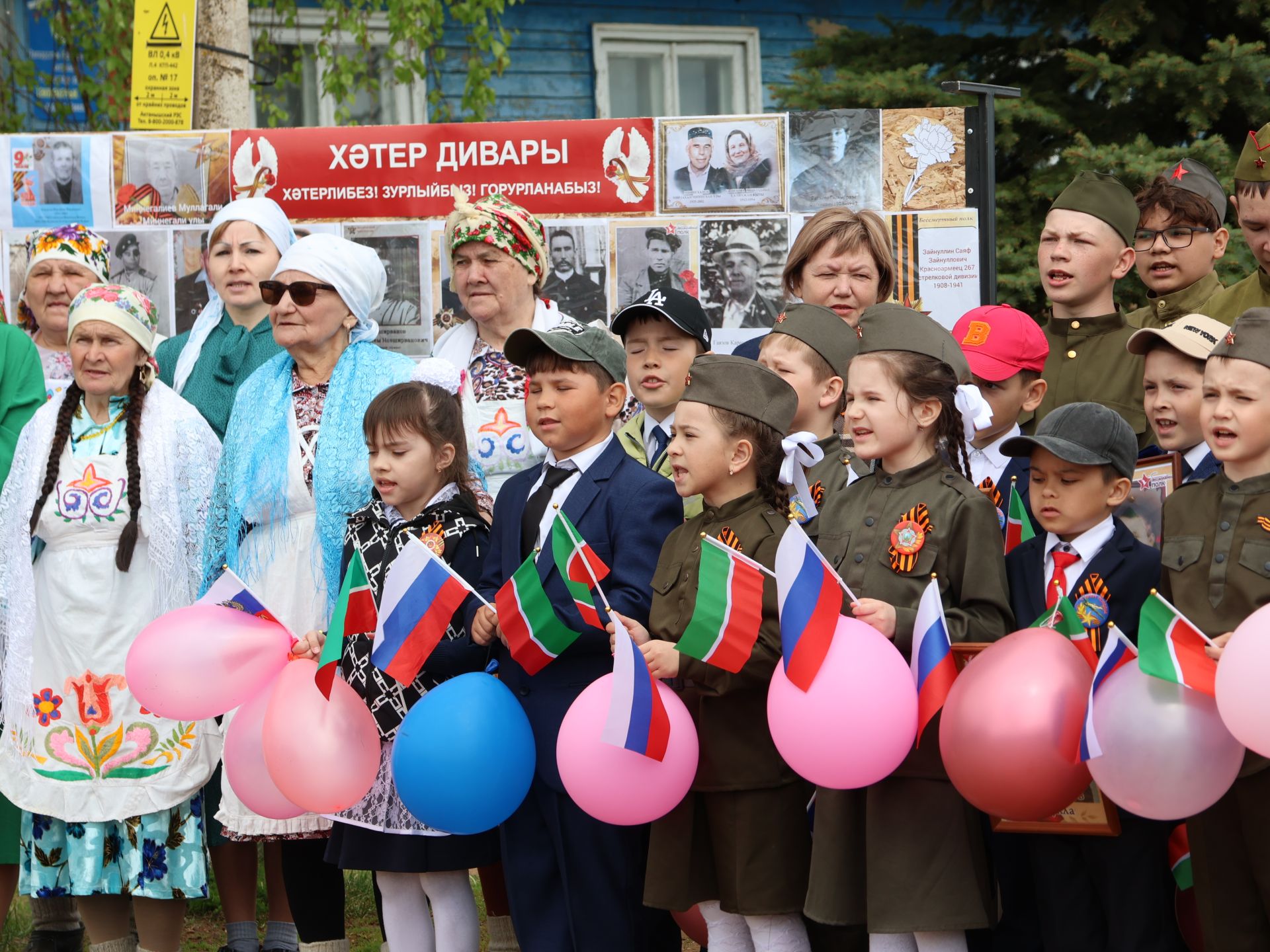 Бүген Такталачык халкы Бөек Җиңү алып килгән 400 батырын искә алды