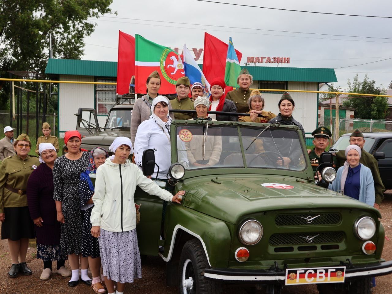Бүген Җиңү байрагы Актанышка кайтты