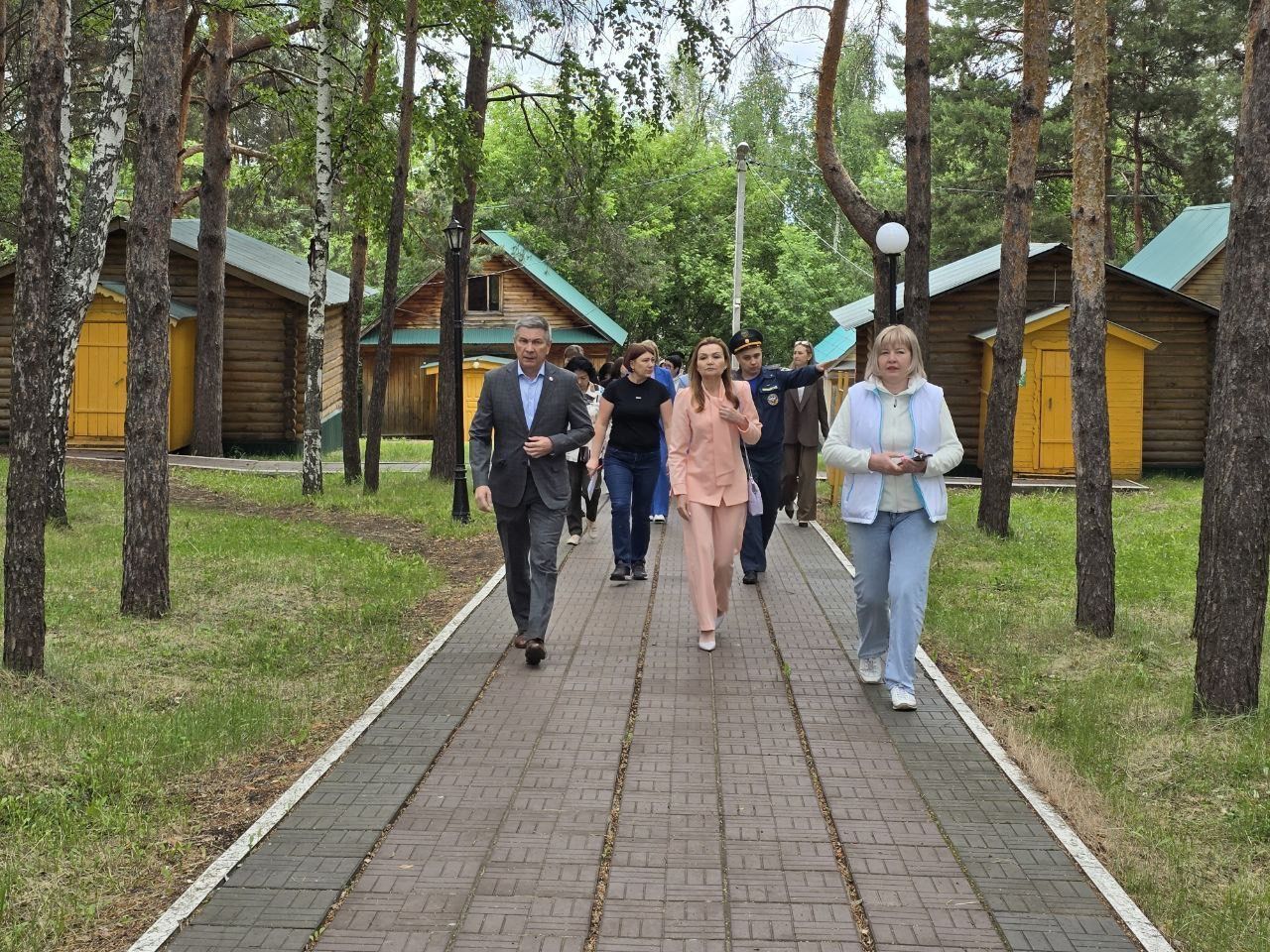 Бүген «Бүләк» җәйге лагерен кабул иттеләр