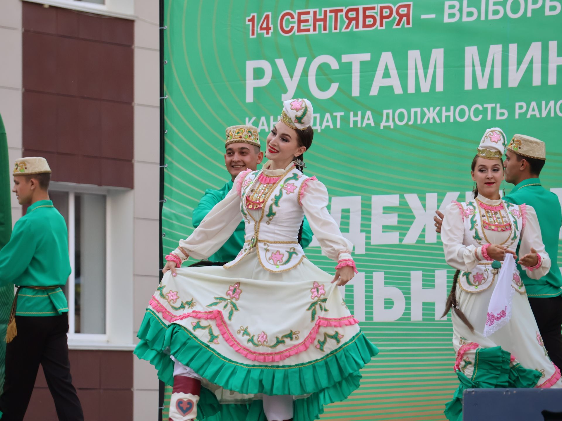 Актанышта «Безнең ишегалды» программасының биш еллыгын бәйрәм иттеләр