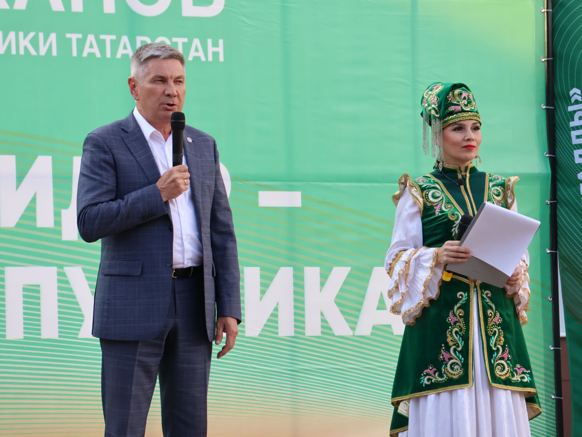 Актанышта «Безнең ишегалды» программасының биш еллыгын бәйрәм иттеләр