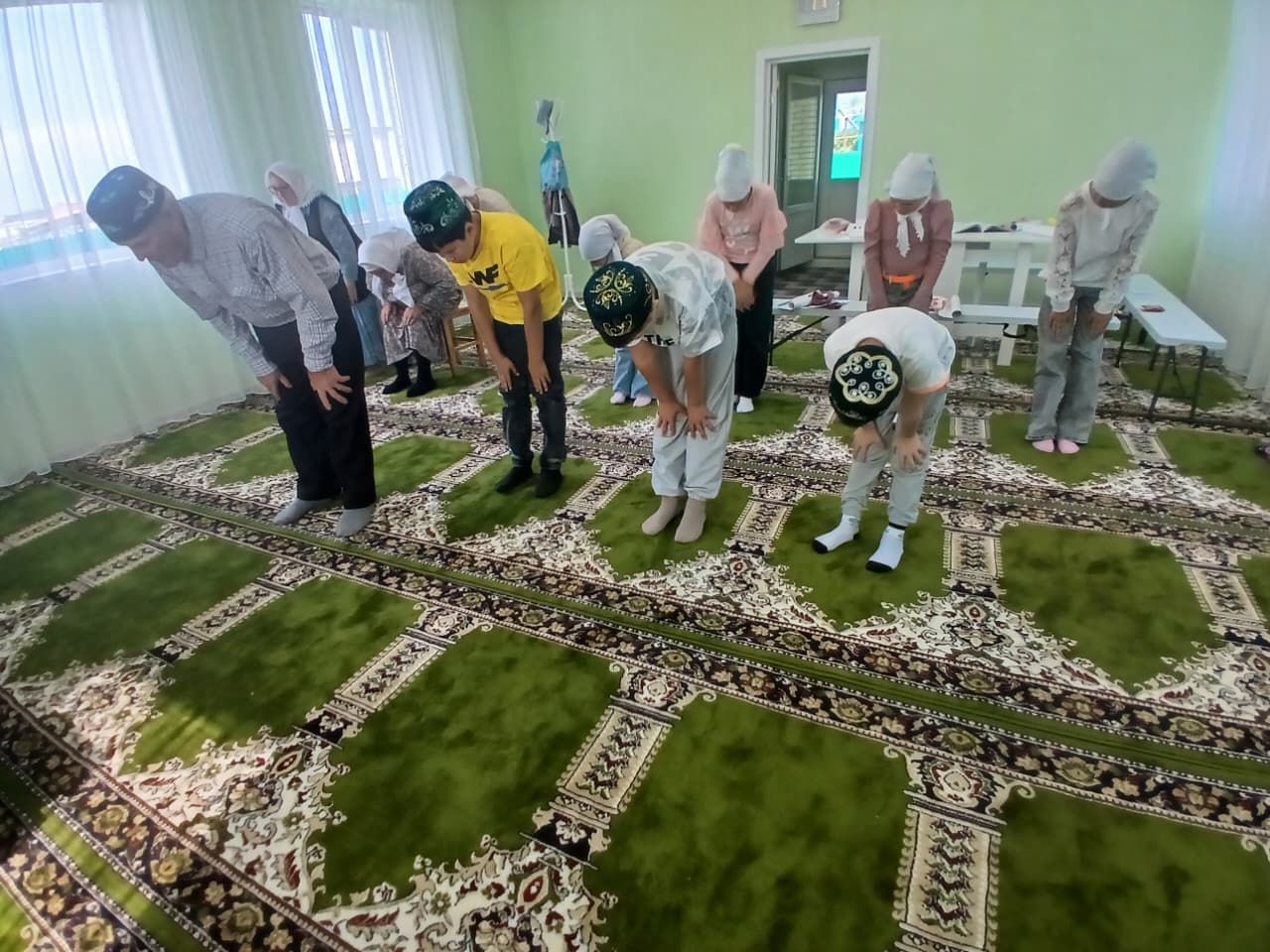 Яңа Җияш авылы мәчетендә балалар өчен дин һәм тәрбия дәресе узды