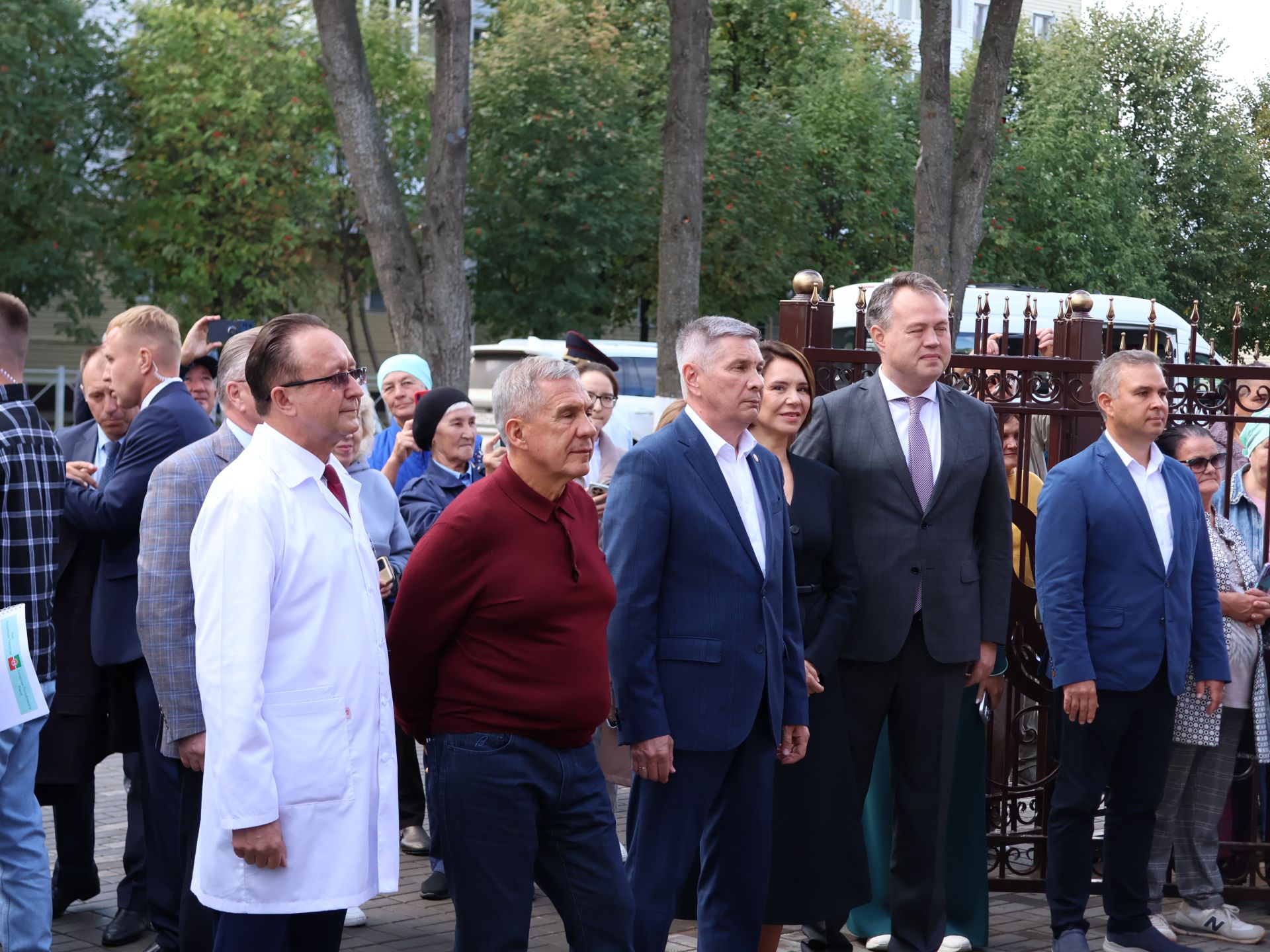 Рөстәм Миңнеханов Актаныш хастаханәсенең кабул итү-диагностика бүлеген ачты