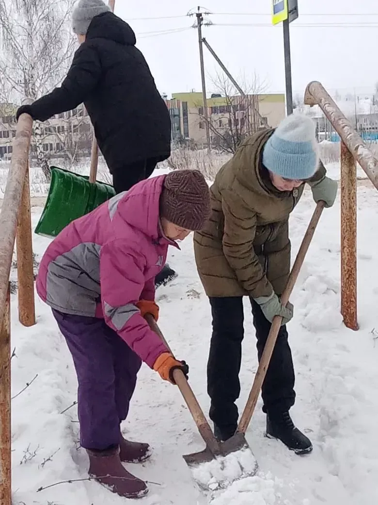 Актаныш сукмаклары һәрвакыт чиста, карлары көрәлгән!