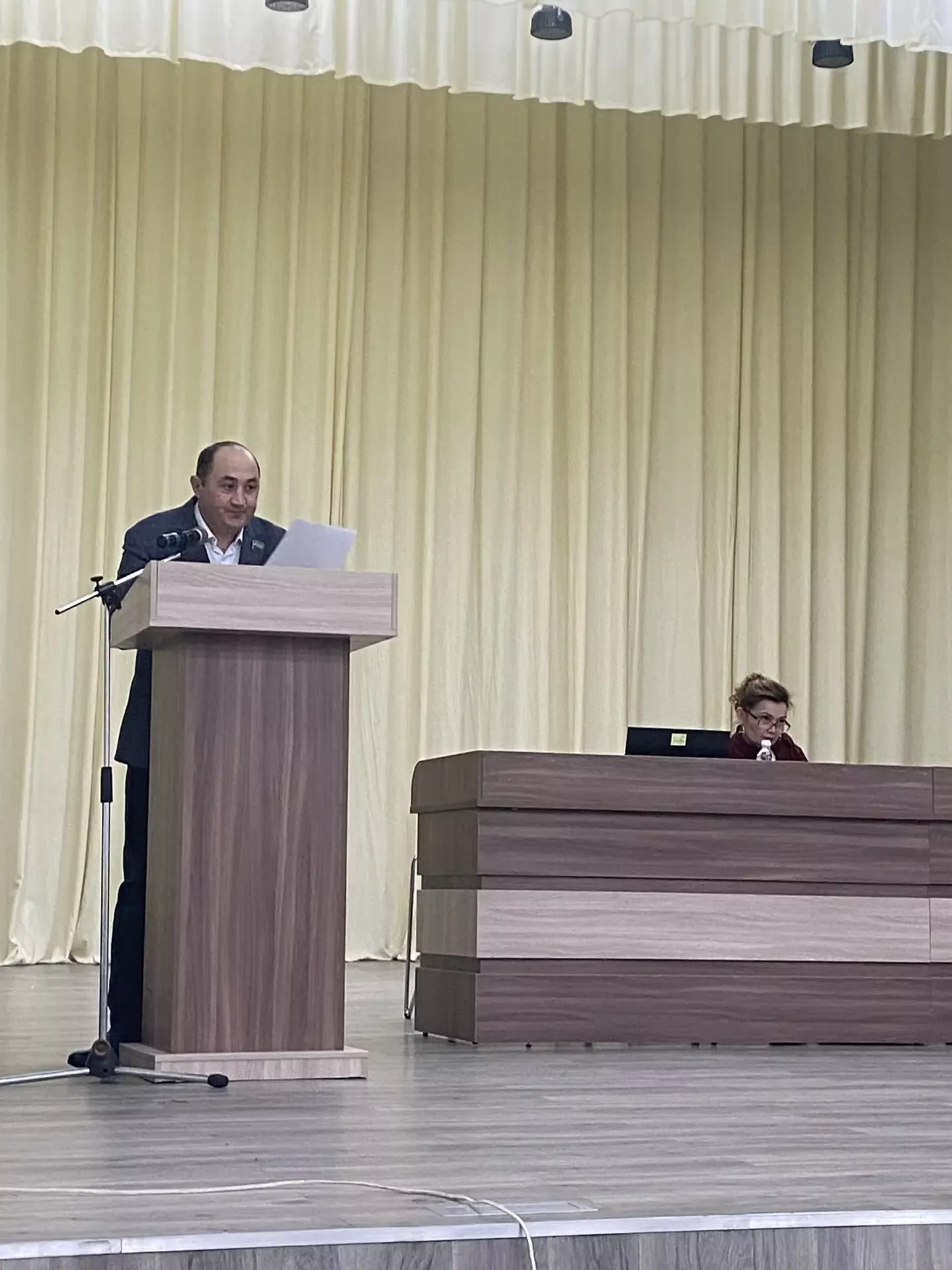 Яңа Әлем авыл җирлегендә хисап җыены узды