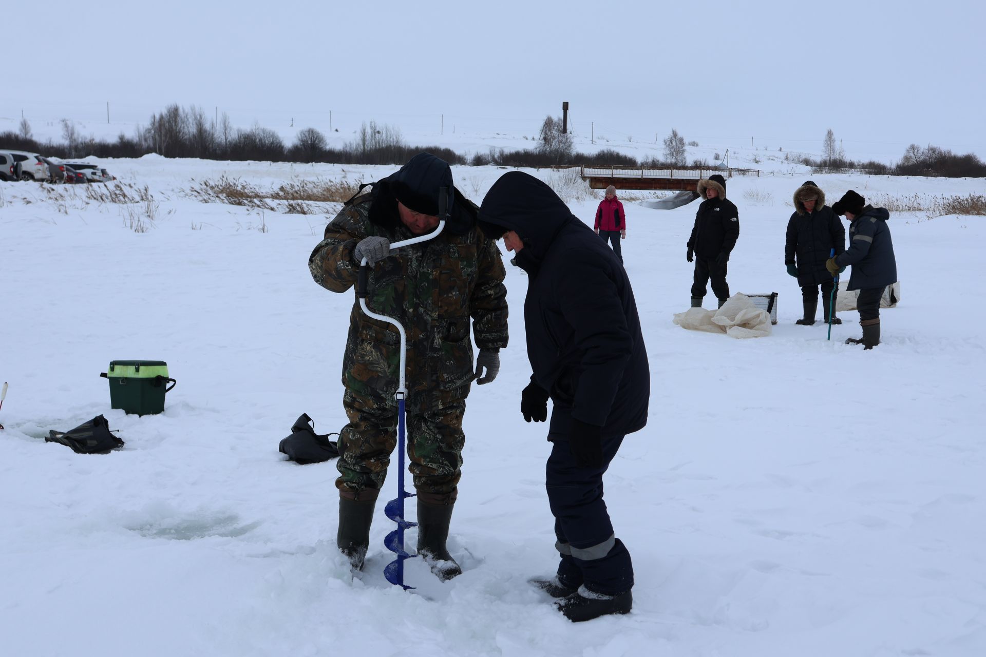 «Алтын бәке» – боз астыннан балык тоту ярышы узды