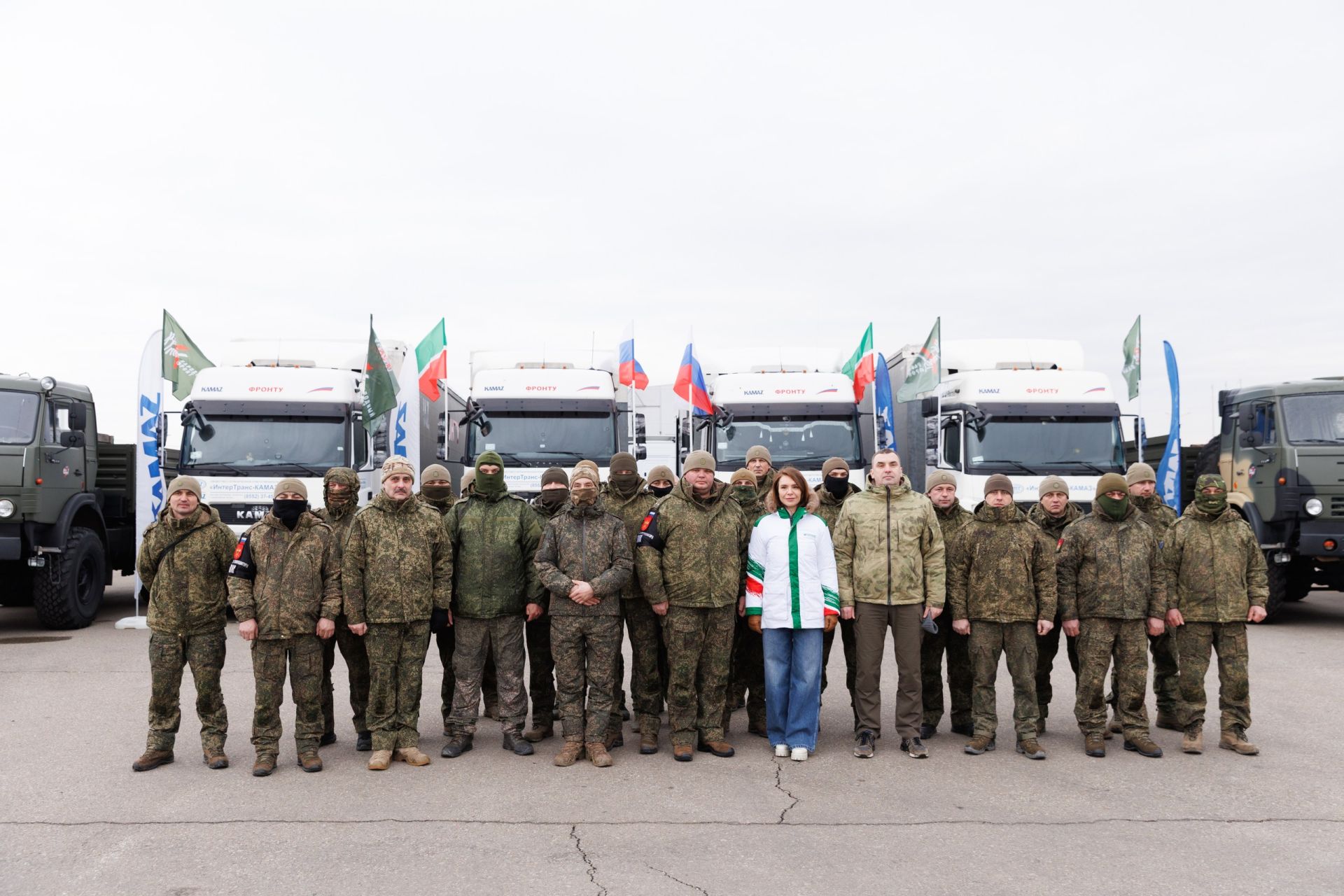 Альфия Когогина доставила очередной гуманитарный груз в зону СВО