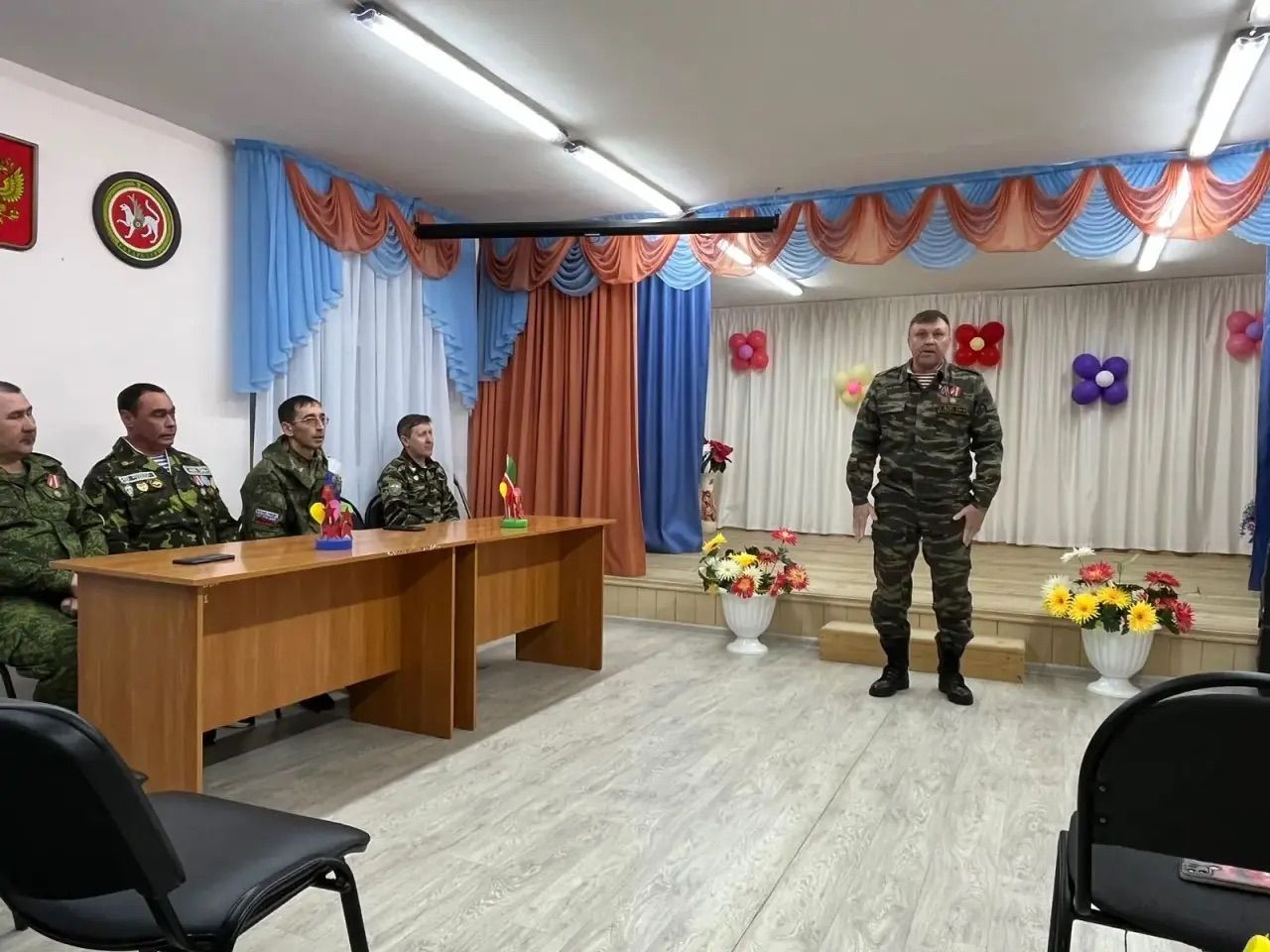 Такталачык мәктәп-интернатында утлар-сулар кичкән ветераннарны хөрмәтләделәр