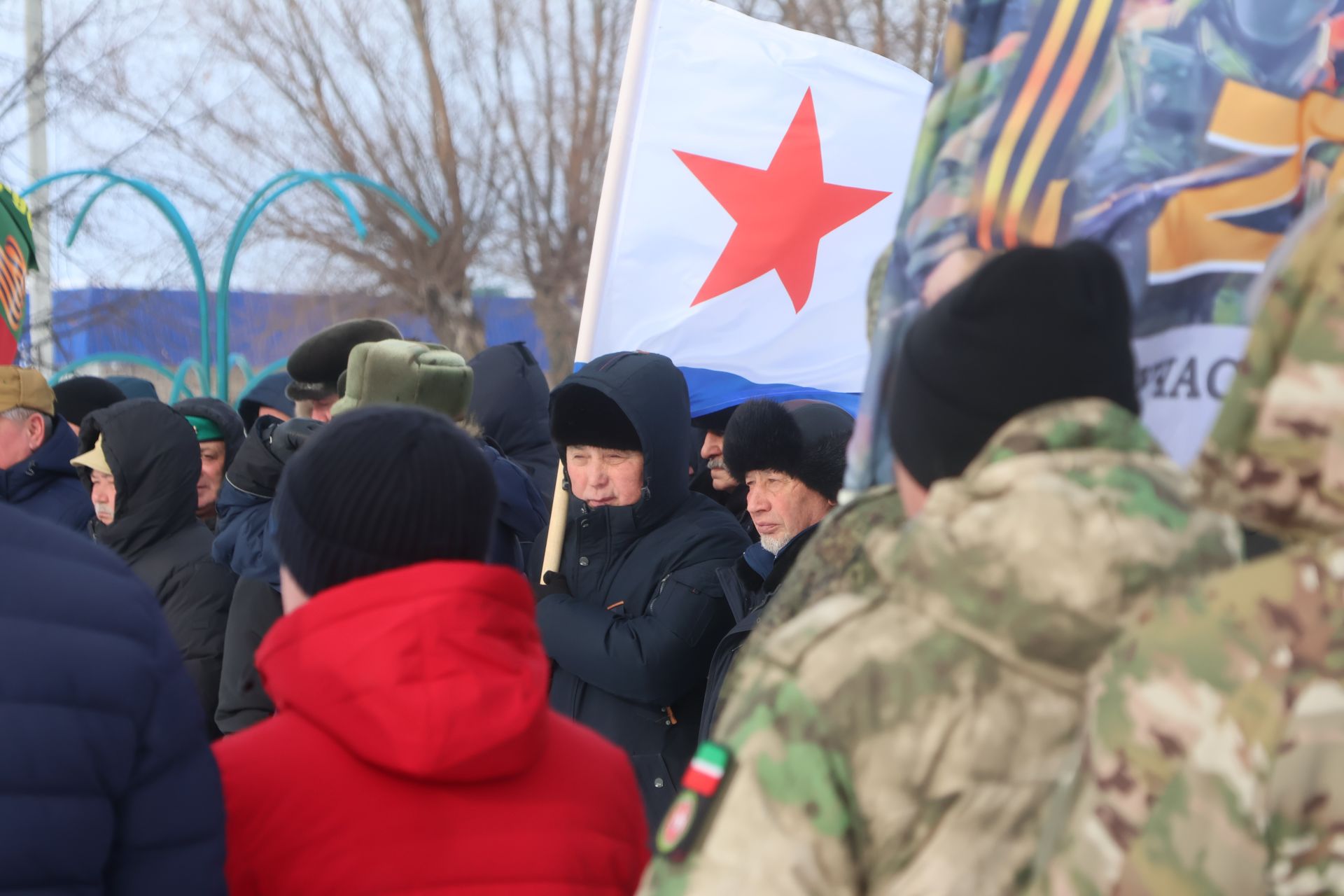 Актанышта Ватанны саклаучылар көненә багышланган тантанадан безнең репортаж