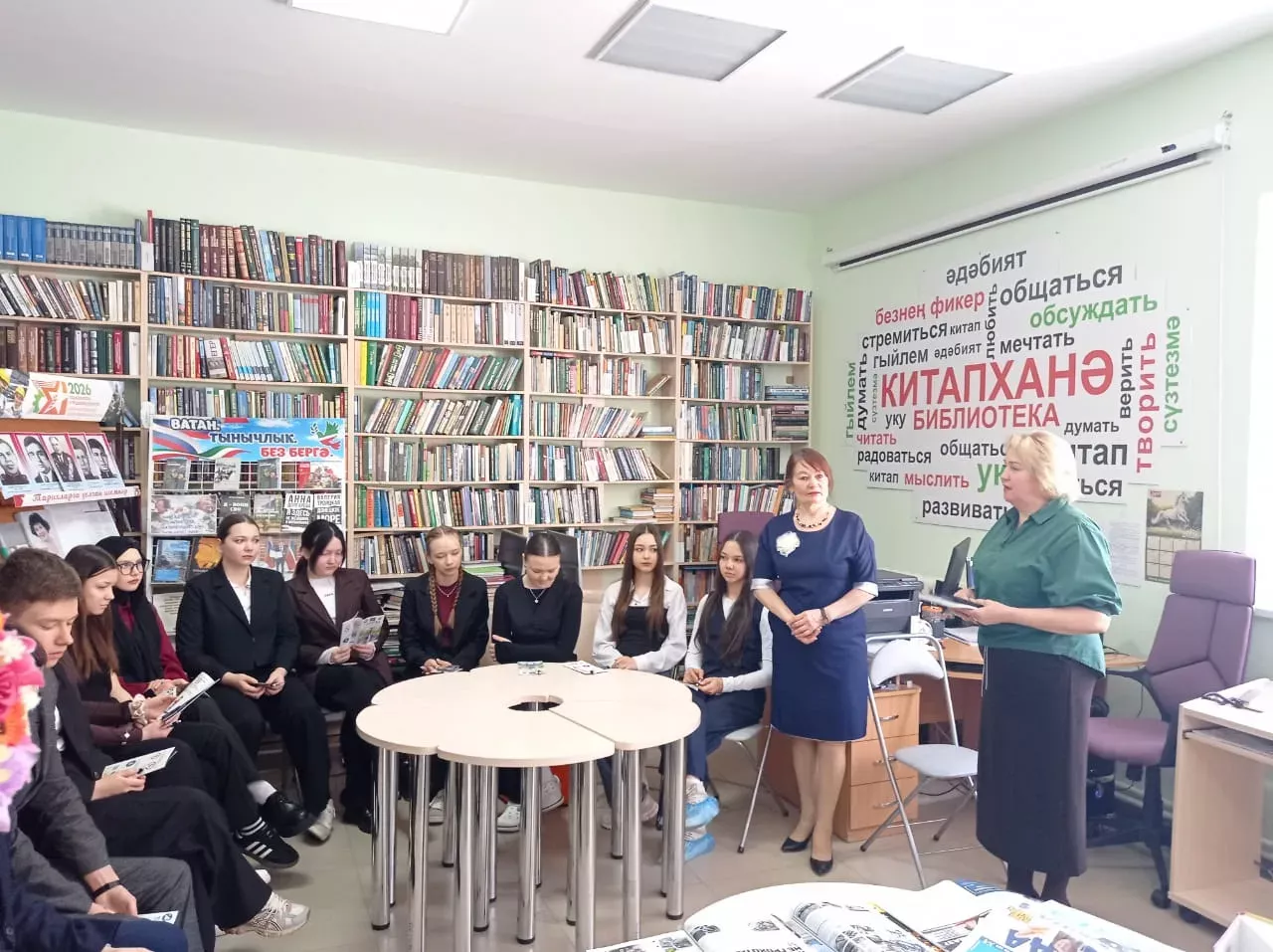 Актаныш үзәк китапханәсендә юл йөрү кагыйдәләрен өйрәнүгә багышланган очрашу узды