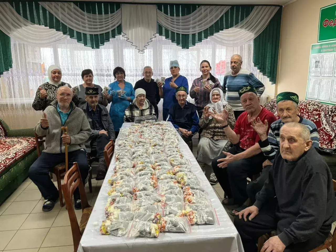 Актаныштан махсус хәрби операциягә чираттагы гуманитар ярдәм юлга чыкты