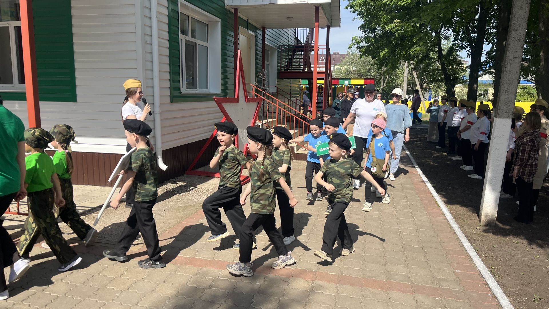 «Каенкай» балалар бакчасы базасында районкүләм «Аҗаган» хәрби-патриотик уены уза