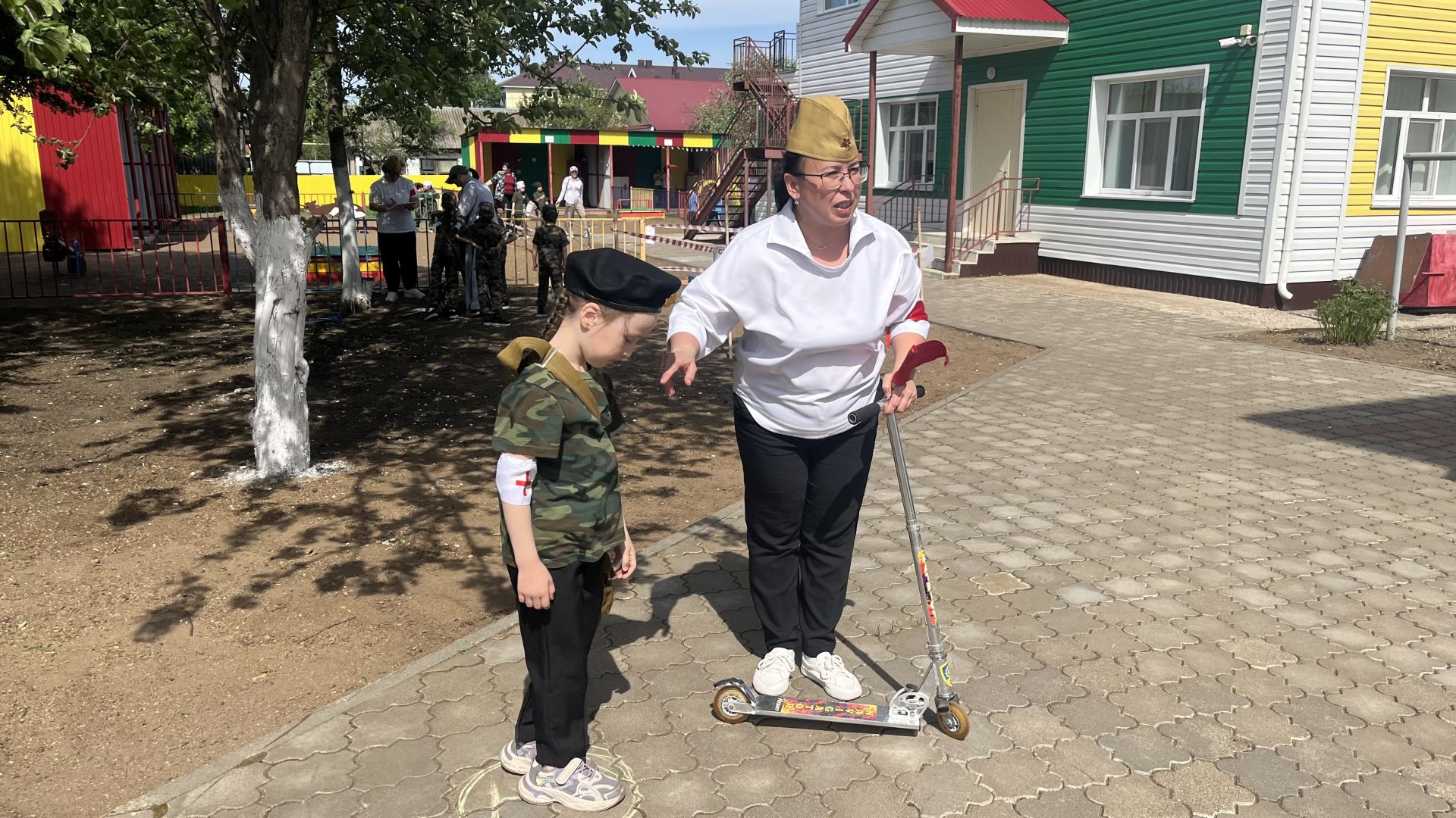 «Каенкай» балалар бакчасы базасында районкүләм «Аҗаган» хәрби-патриотик уены уза