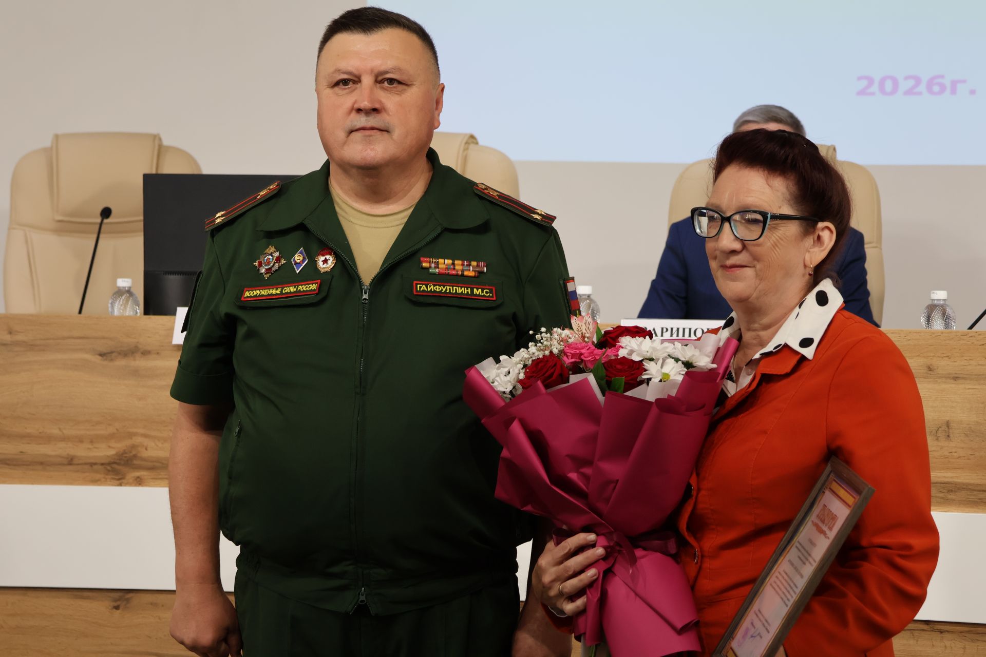 Хәрби исәп өлкәсендә хезмәт куючылар бүләкләнде