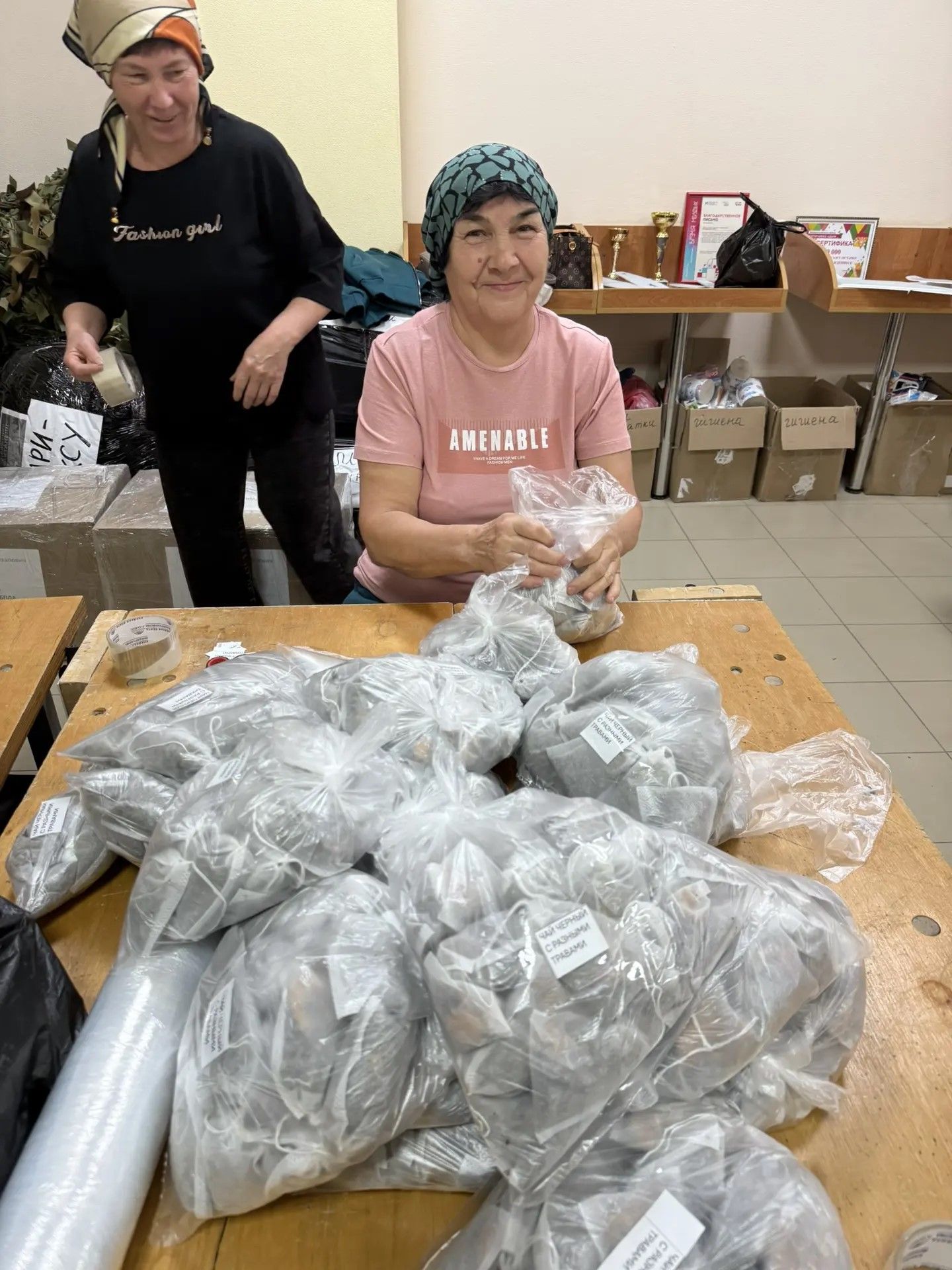 «Актаныш хәрәкәте» волонтерлары махсус хәрби операциядәге солдатларыбызга чираттагы ярдәмне озатты