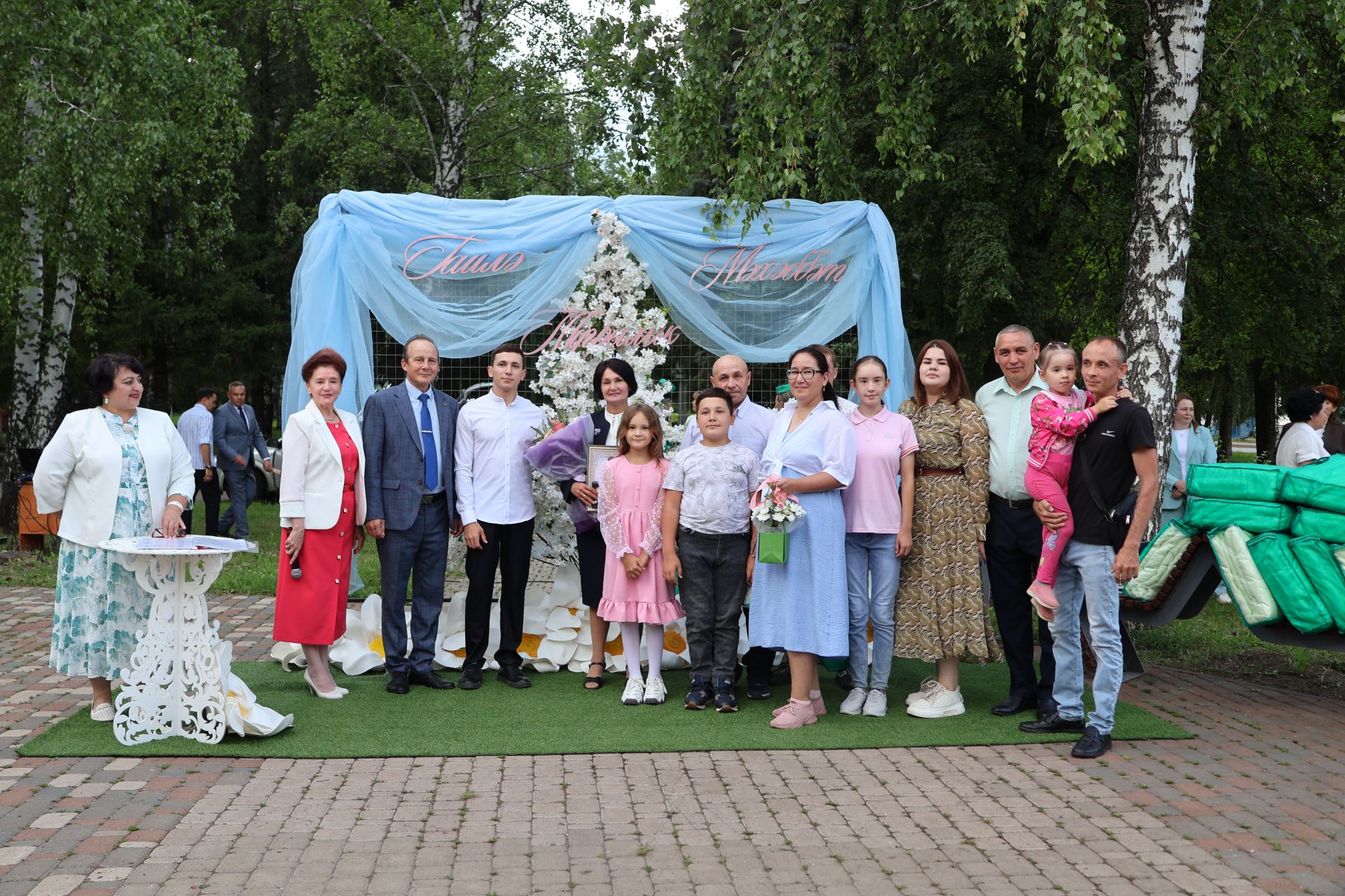 Актаныш районының ике гаиләсе «Мәхәббәт һәм тугрылык» медаленә лаек булды