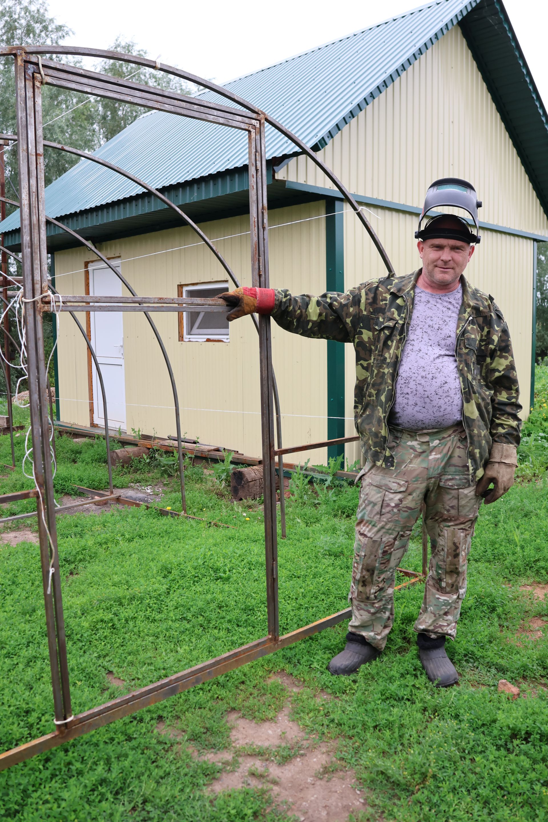 Махсус хәрби операция ветераны социаль контракт ярдәмендә яңа эшен башлаган