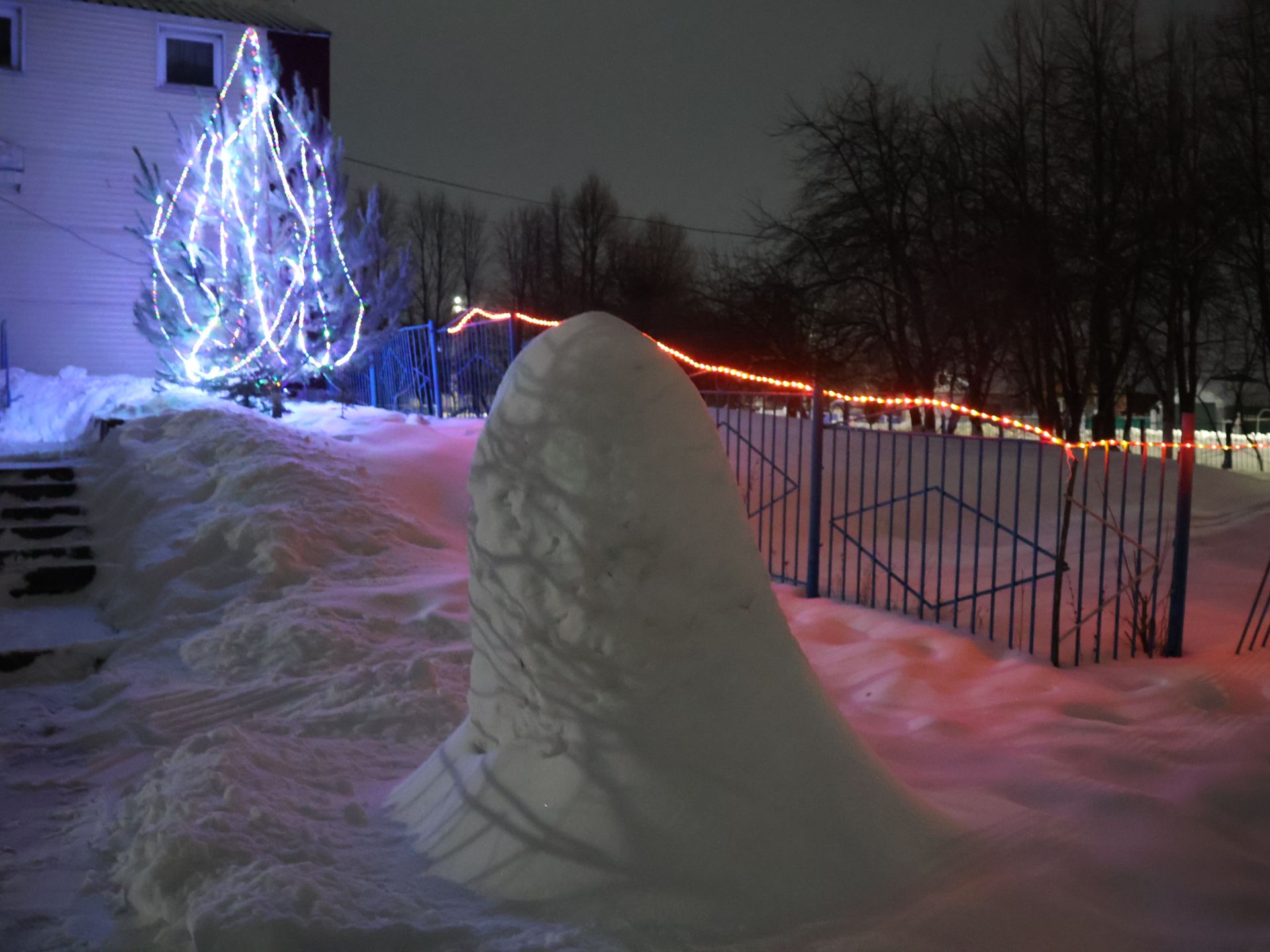 Авыл җирлекләренең Яңа елга бизәлеше