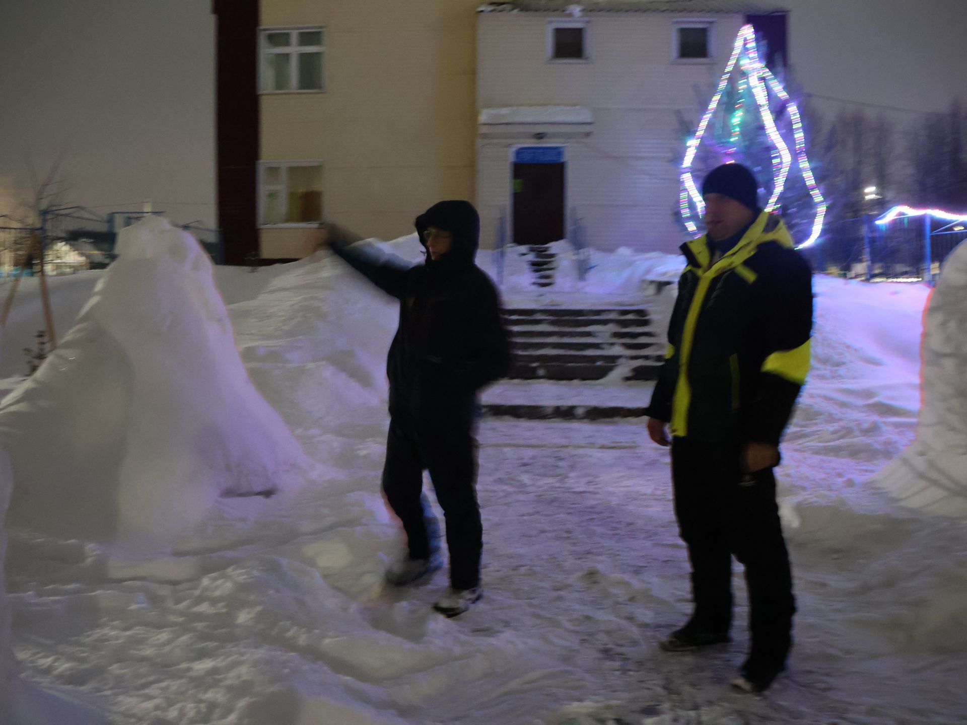 Авыл җирлекләренең Яңа елга бизәлеше