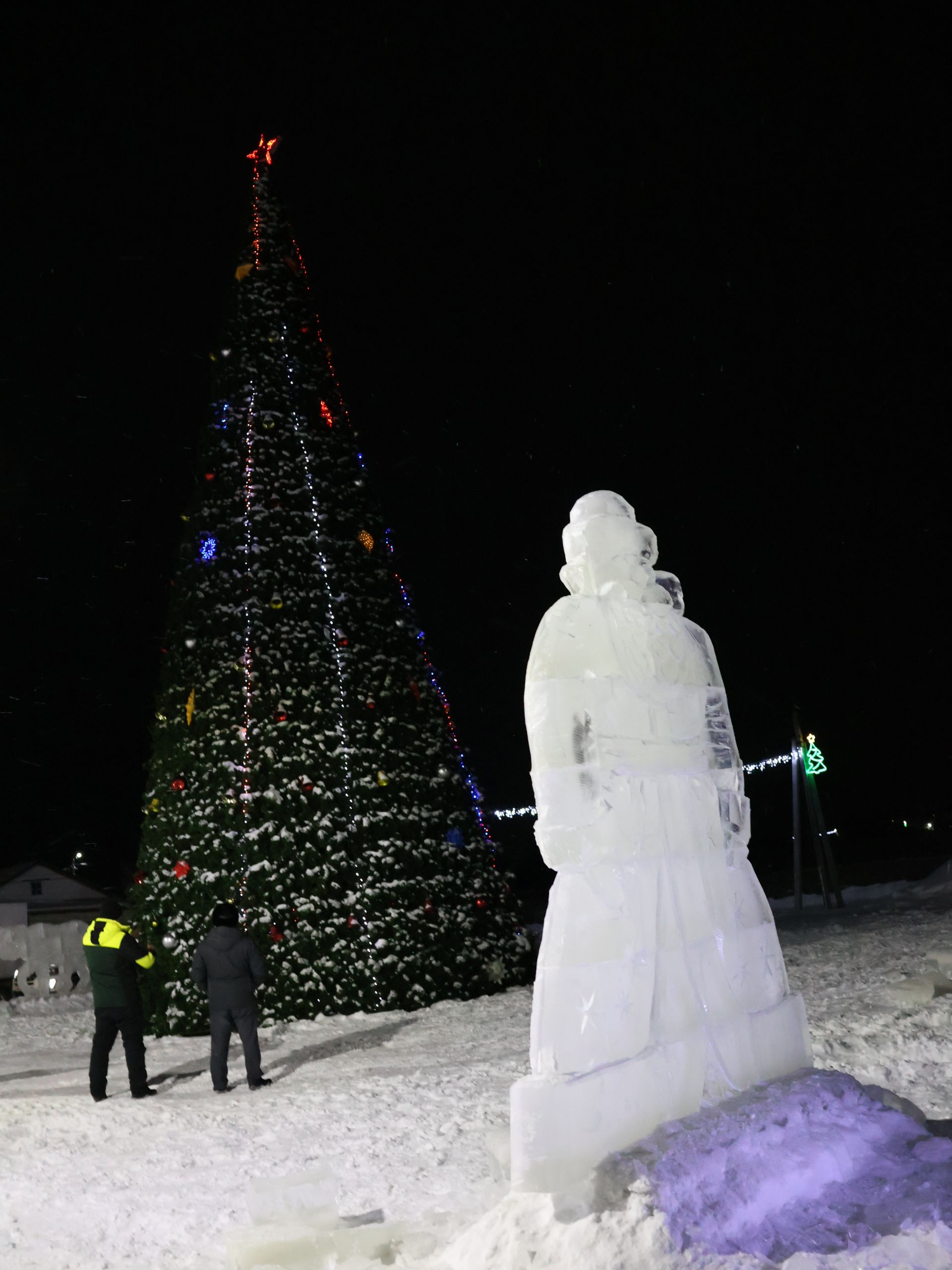 Авыл җирлекләренең Яңа елга бизәлеше