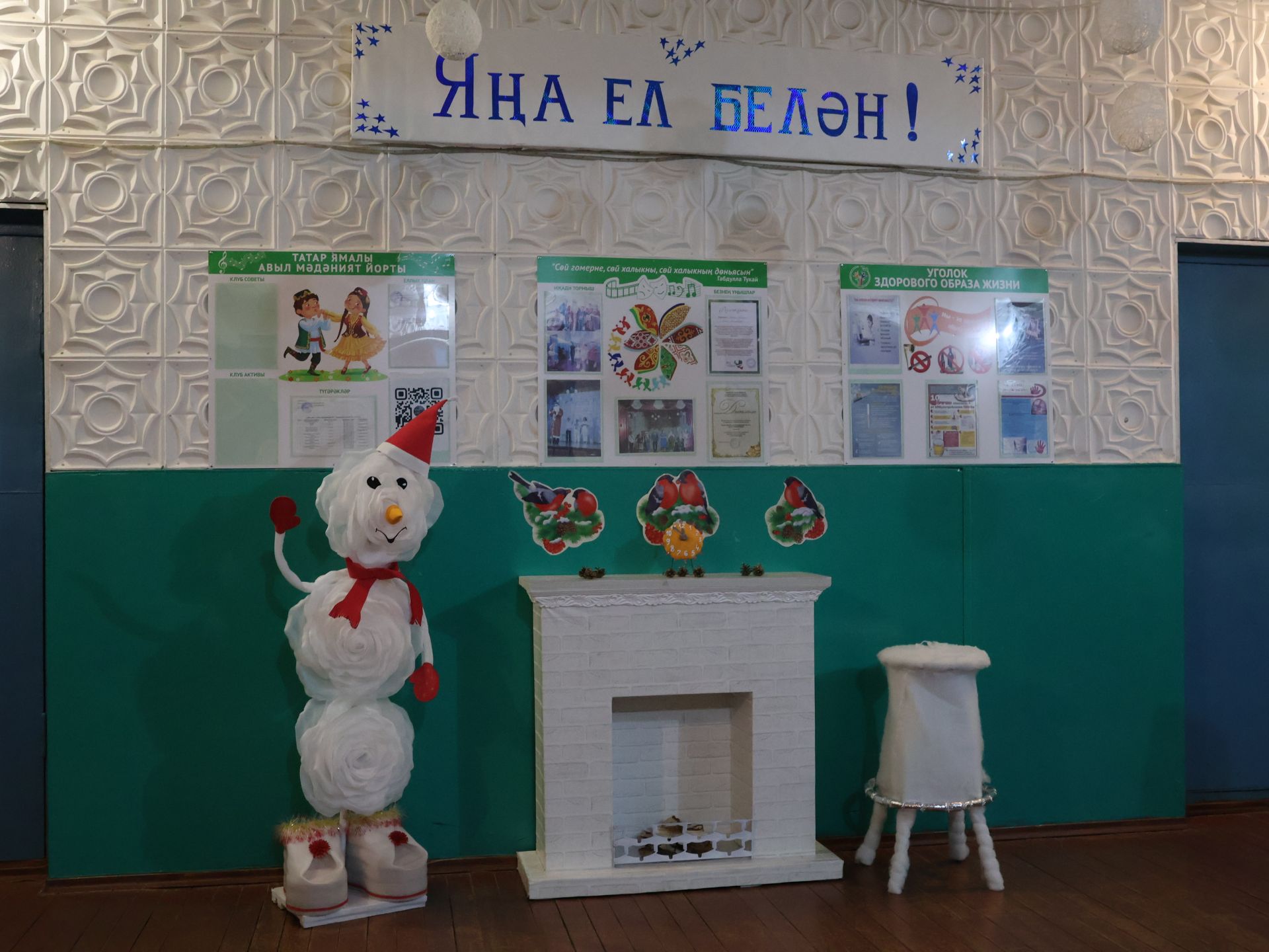 Авыл җирлекләренең Яңа елга бизәлеше