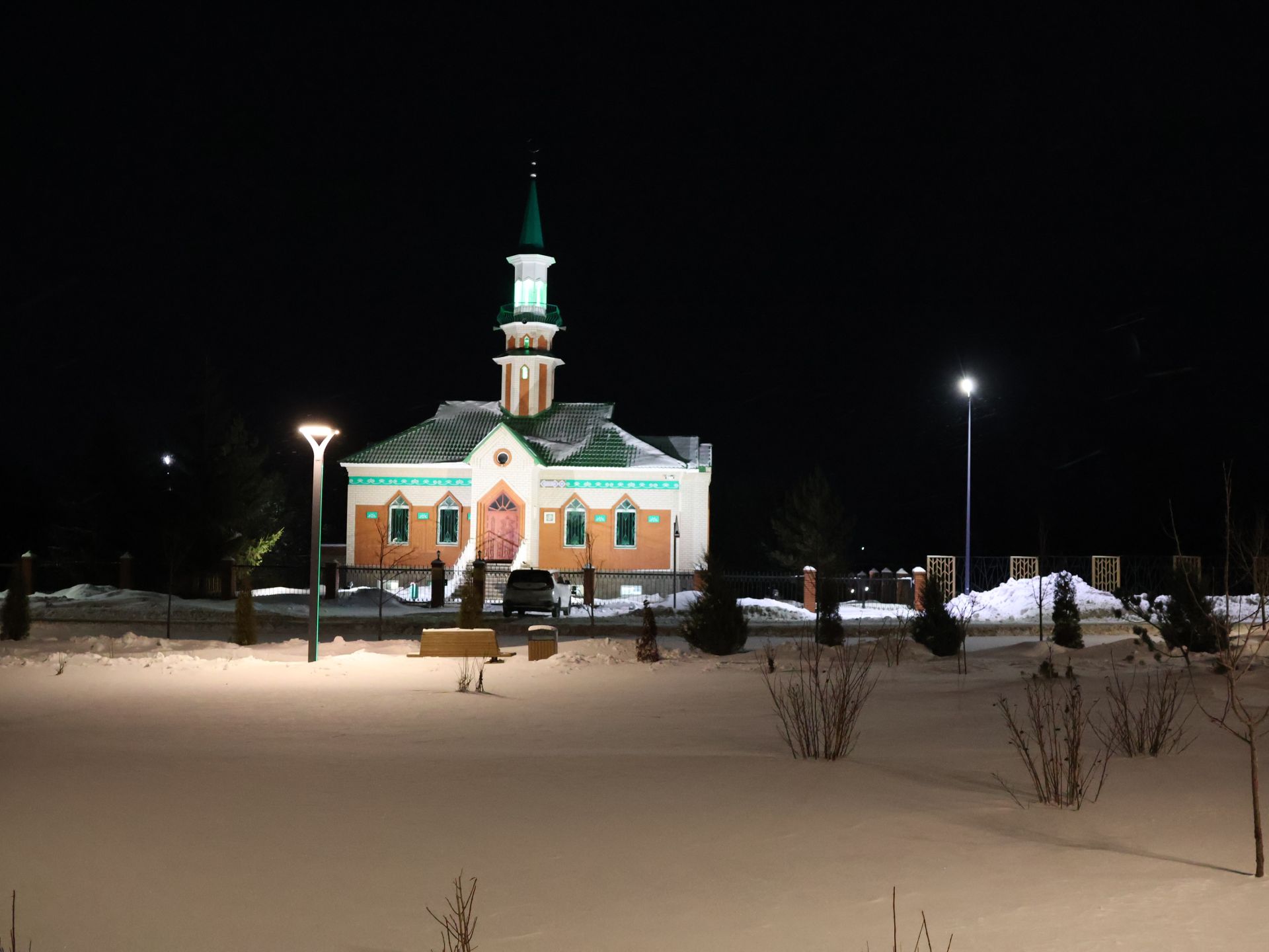 Авыл җирлекләренең Яңа елга бизәлеше