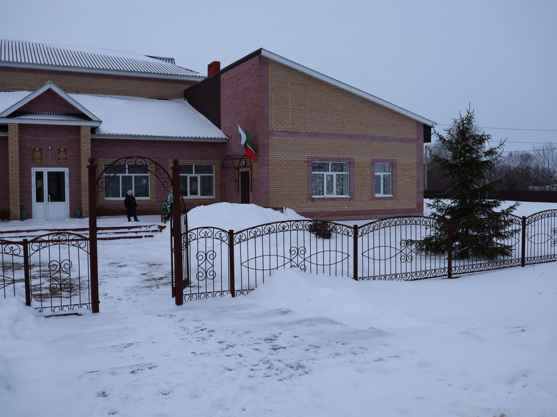 Авыл җирлекләренең Яңа елга бизәлеше