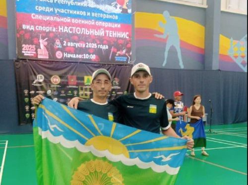Махсус хәрби операциядә катнашучыларыбыз Сабада өстәл теннисы ярышларында көч сынашты